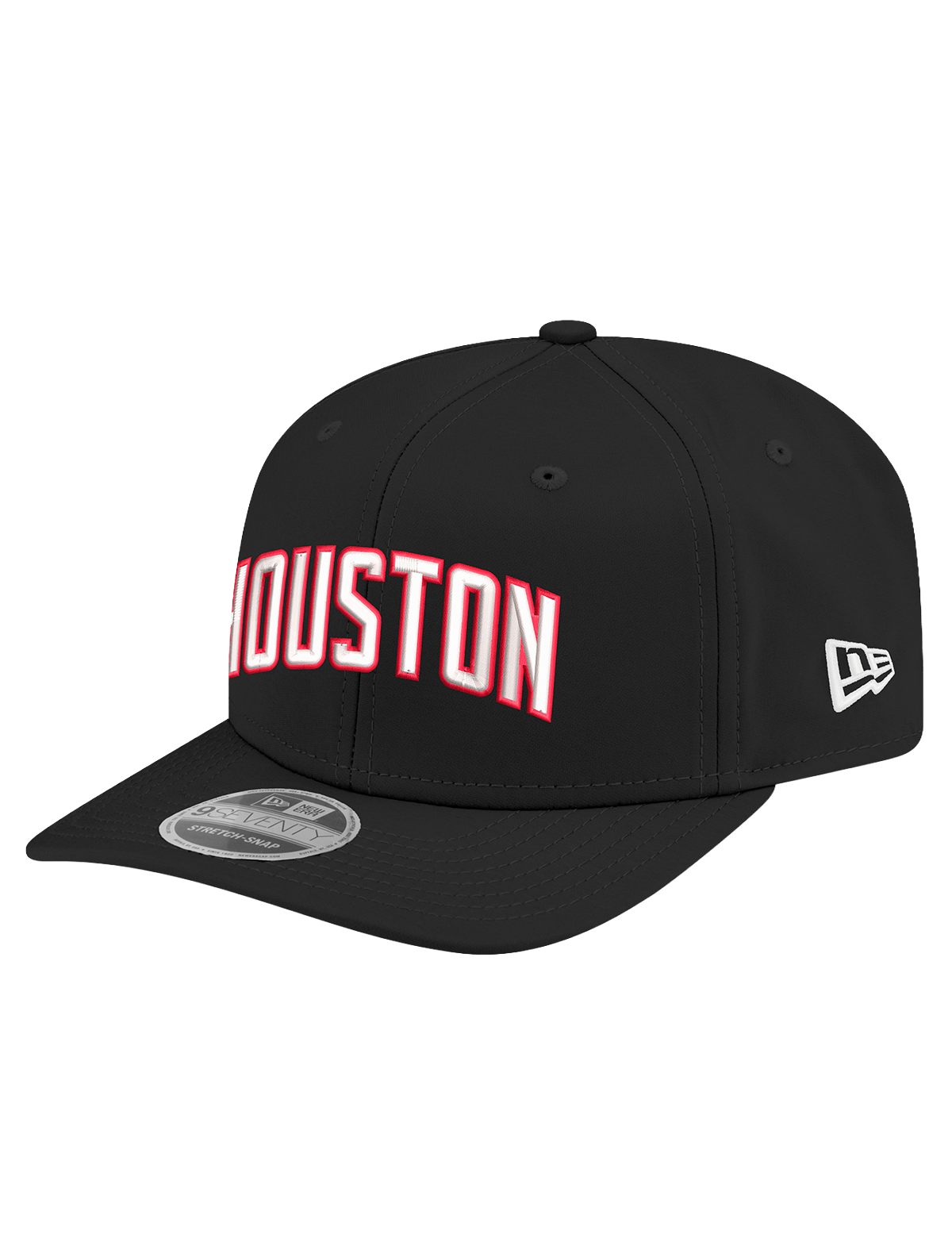 Houston Rockets New Era NBA Statement 9SEVENTY Stretch-Snapback Hat