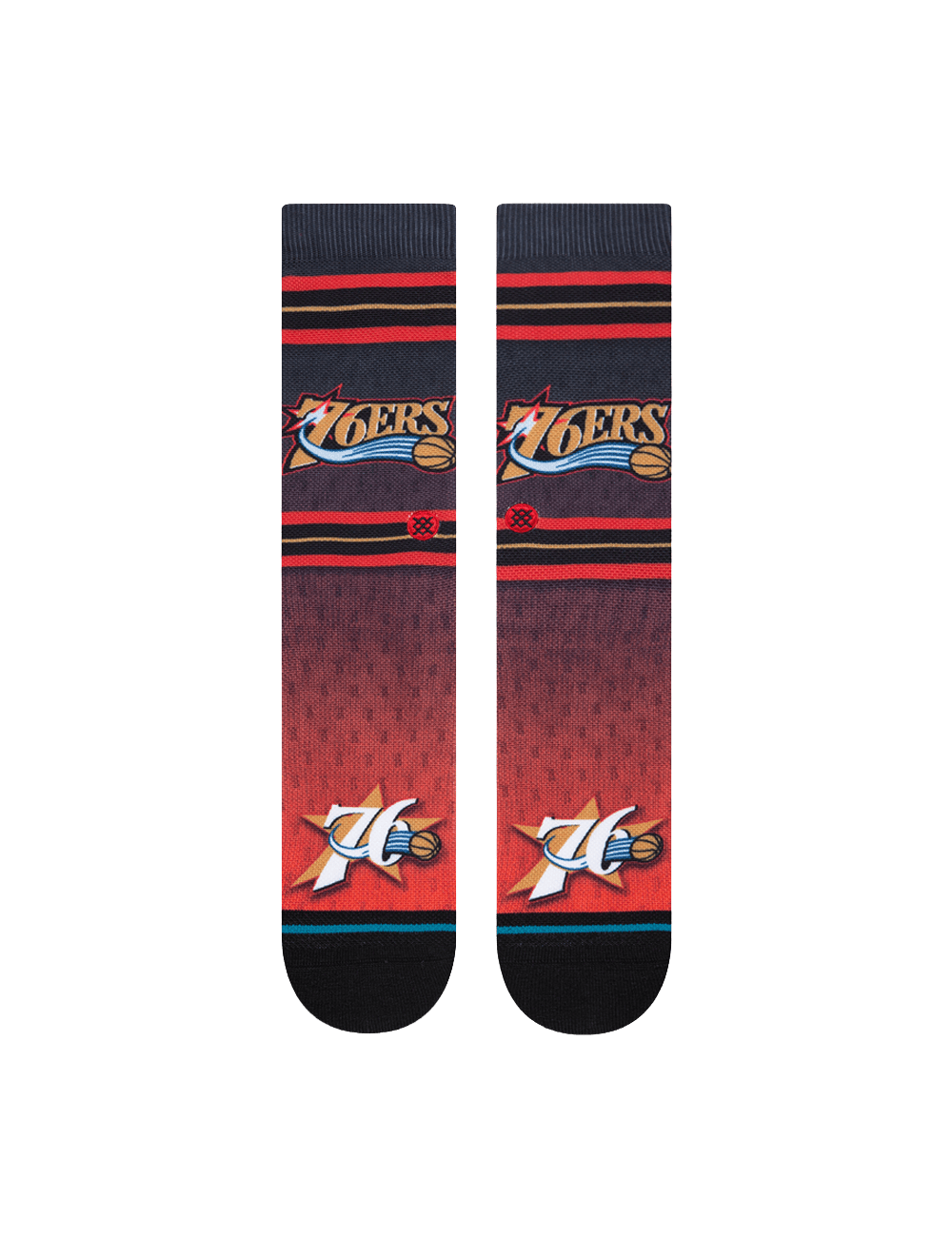 Philadelphia 76ers Stance NBA HWC Throwback Grade Crew Socks
