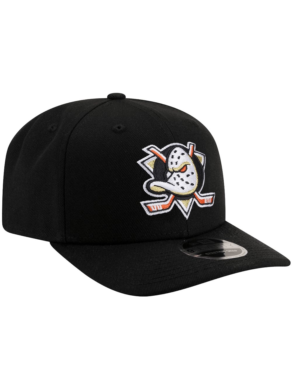 Anaheim Ducks New Era NHL Team 9SEVENTY Stretch-Snapback Hat - Black