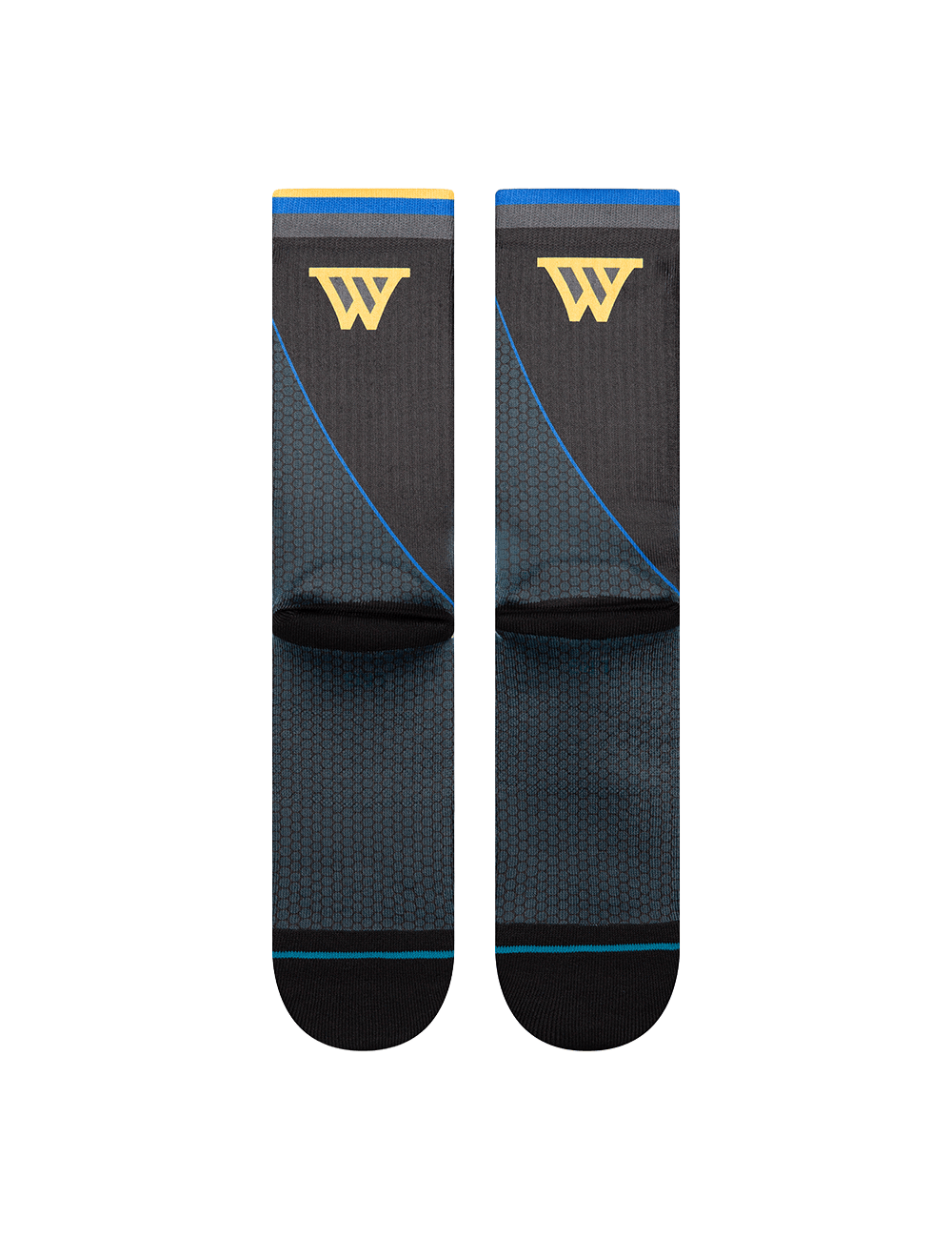 Youths Golden State Warriors Stance NBA Statement Crew Socks