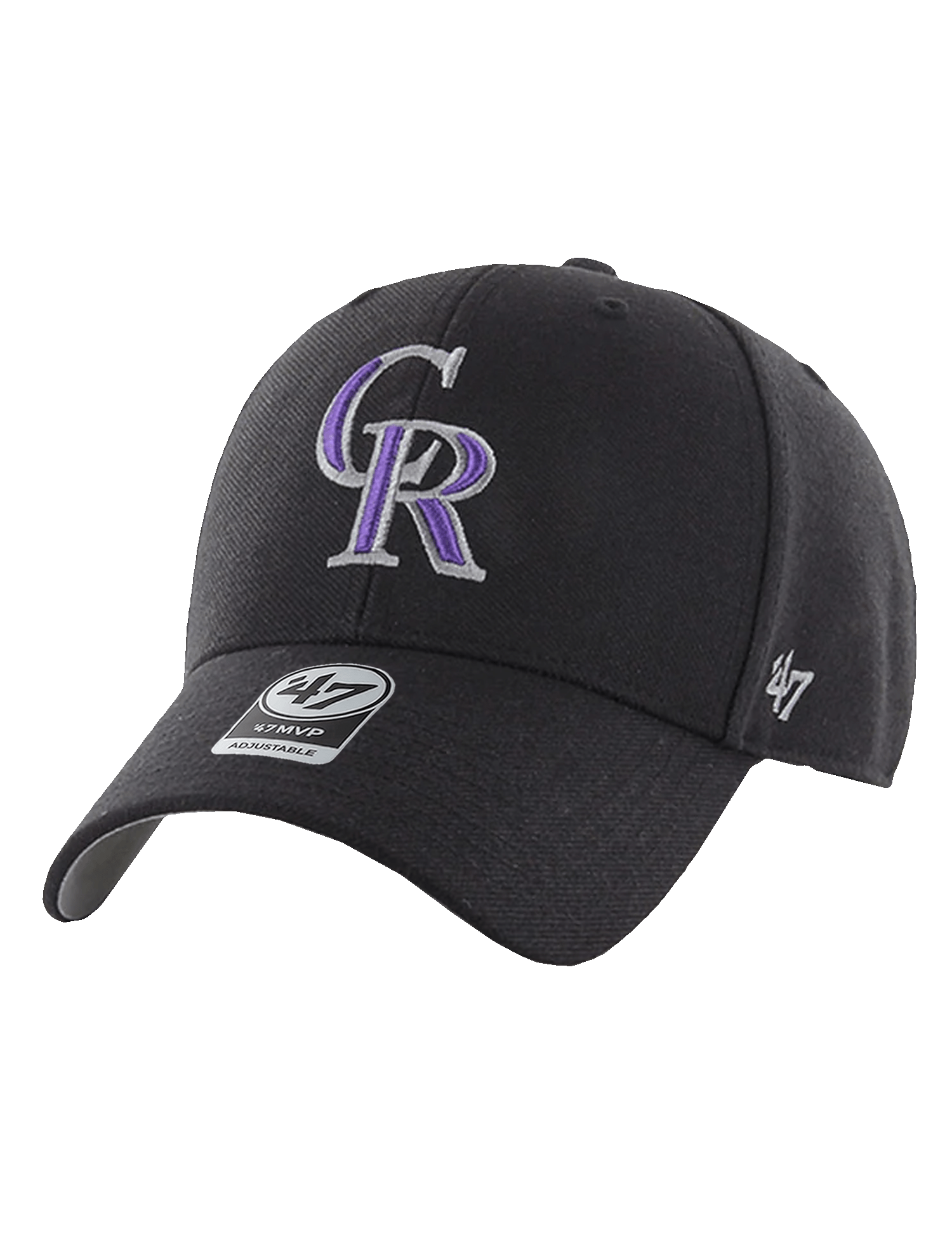Colorado Rockies '47 MLB Team MVP Hat - Black