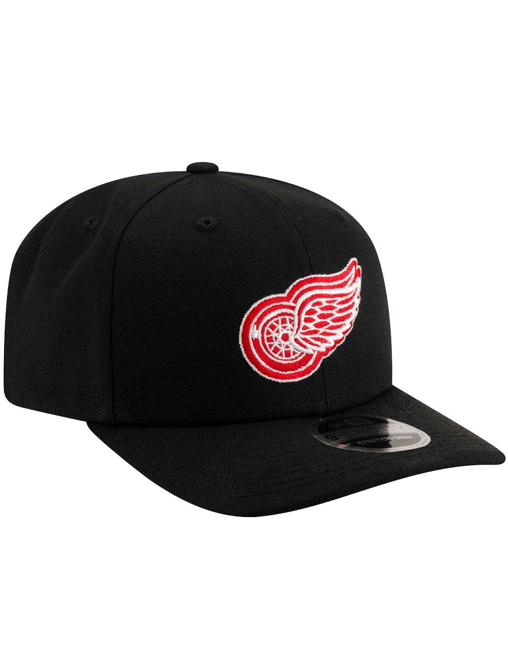 Detroit Red Wings New Era NHL Team 9SEVENTY Stretch-Snapback Hat - Black