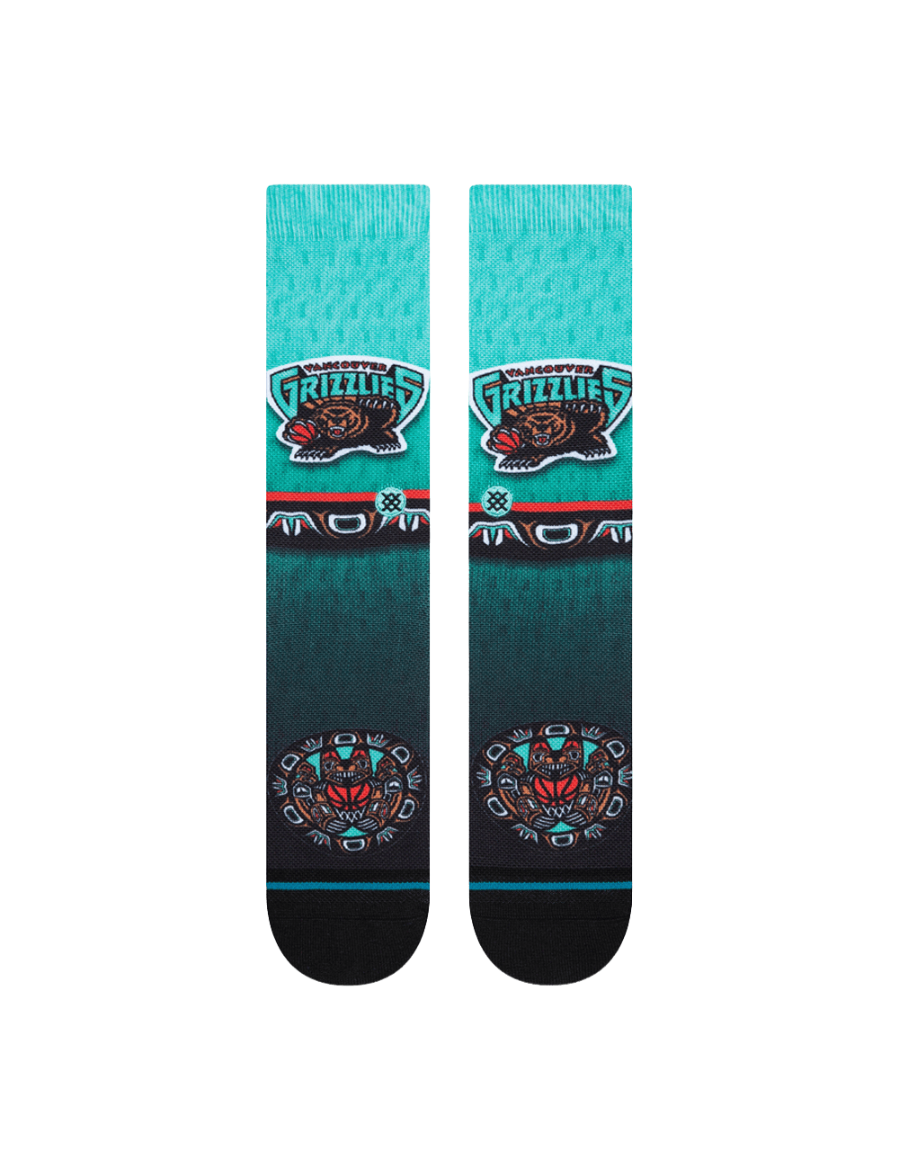 Memphis Grizzlies Stance NBA HWC Throwback Grade Crew Socks