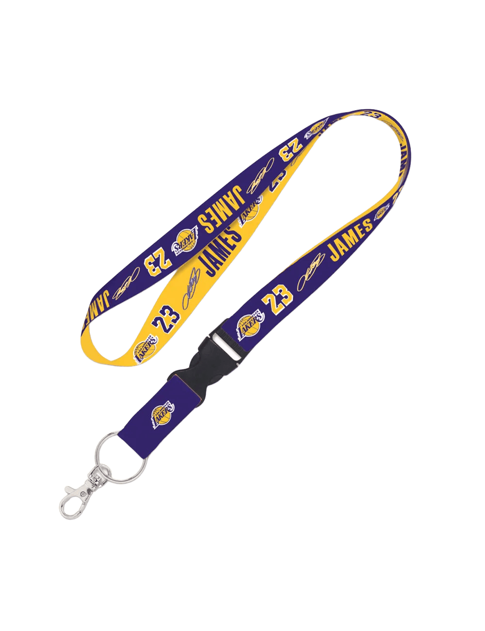 LeBron James Los Angeles Lakers Wincraft NBA Lanyard w/Detachable Buckle
