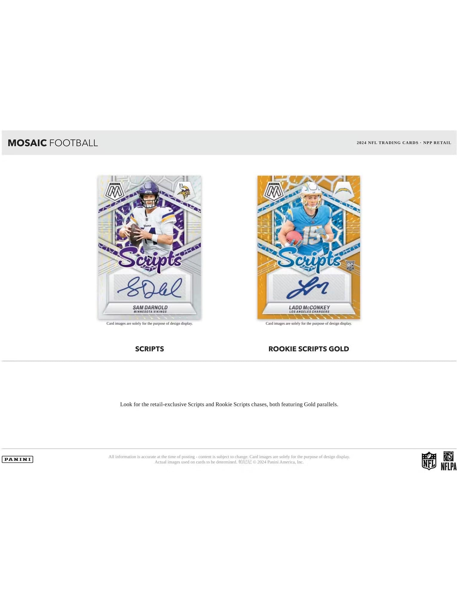 2024 Panini NFL Mosaic Football Trading Card Blaster Box