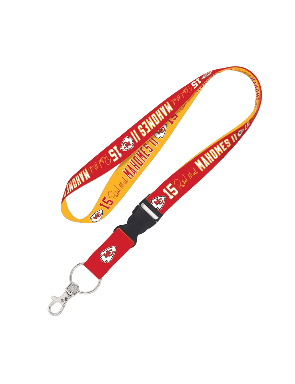 Patrick Mahomes Kansas City Chiefs Wincraft NFL Lanyard w/Detachable Buckle