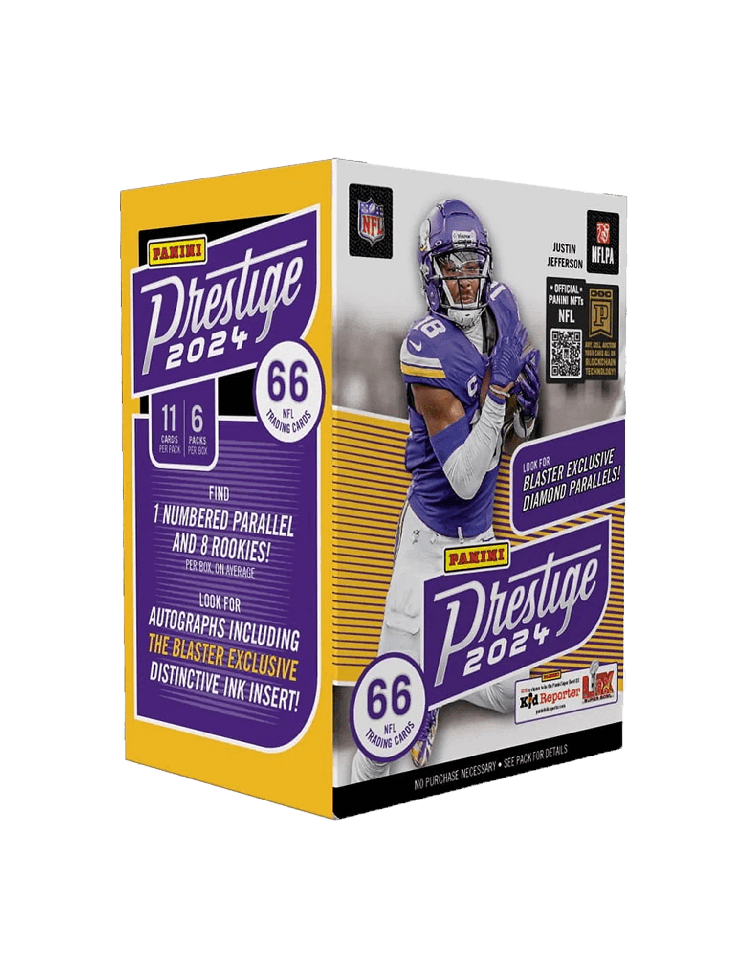 2024 Panini NFL Prestige Football Trading Card Blaster Box