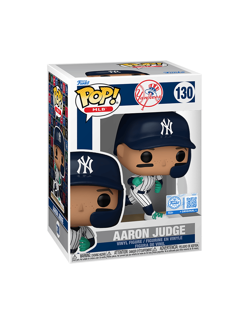 Funko Figures Aaron Judge New York Yankees Funko MLB Home Vinyl Pop Figure - 130