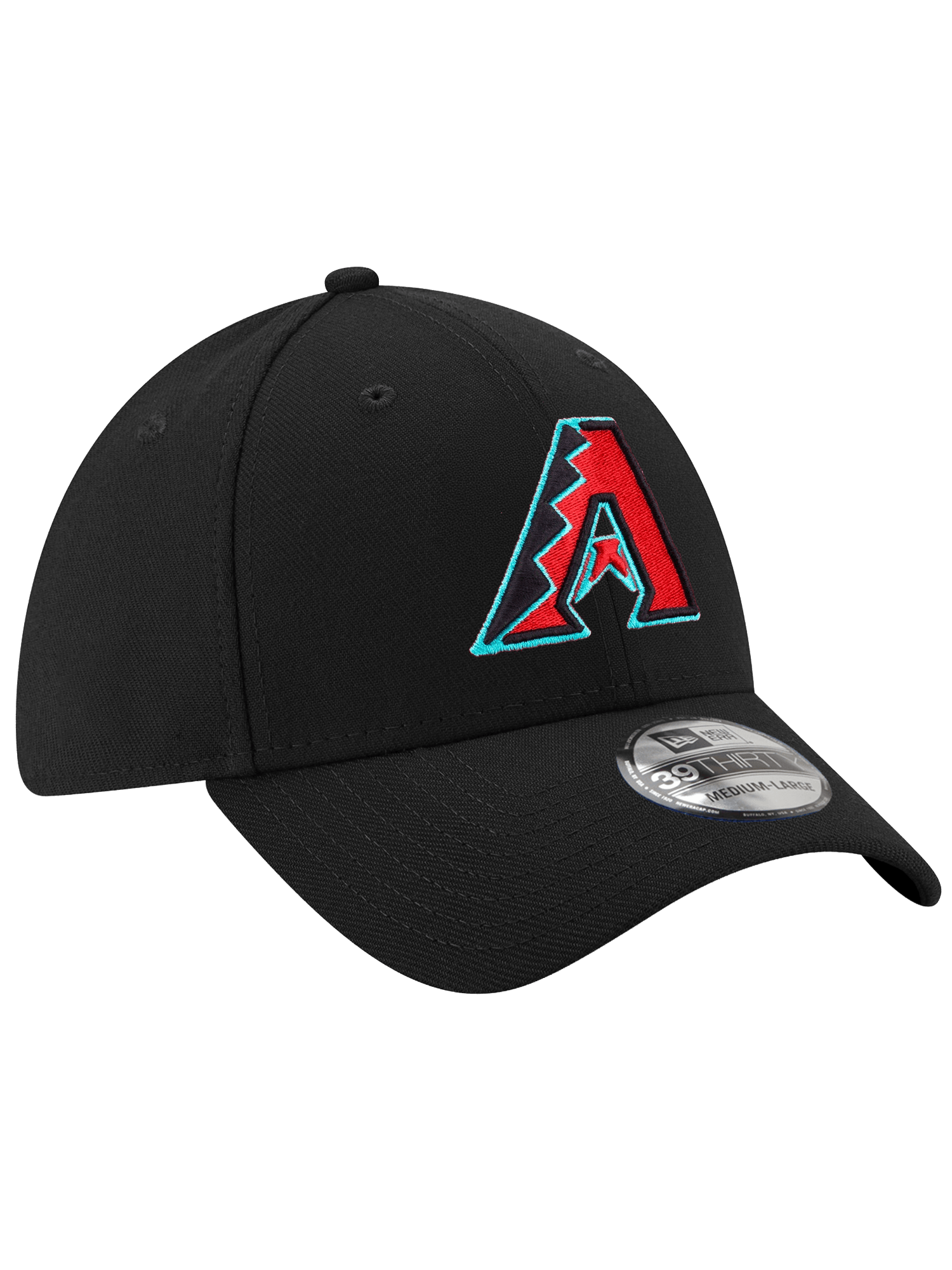 New Era Caps Arizona Diamondbacks New Era MLB Alt 39THIRTY Stretch-Fit Hat - Black
