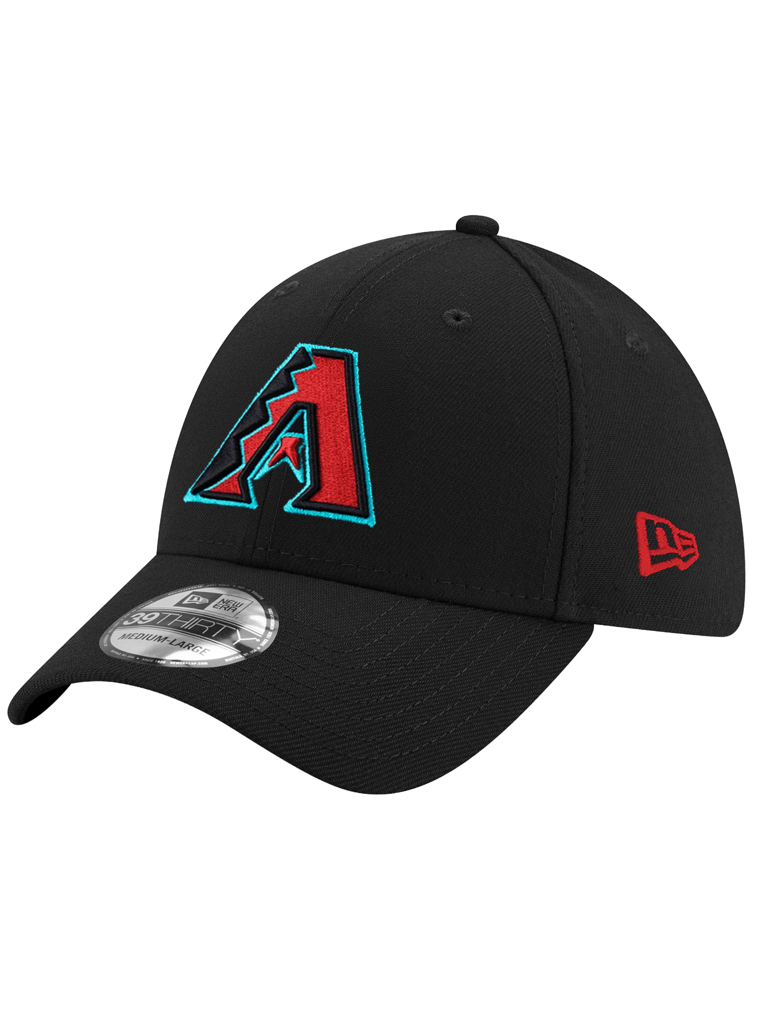 New Era Caps Arizona Diamondbacks New Era MLB Alt 39THIRTY Stretch-Fit Hat - Black