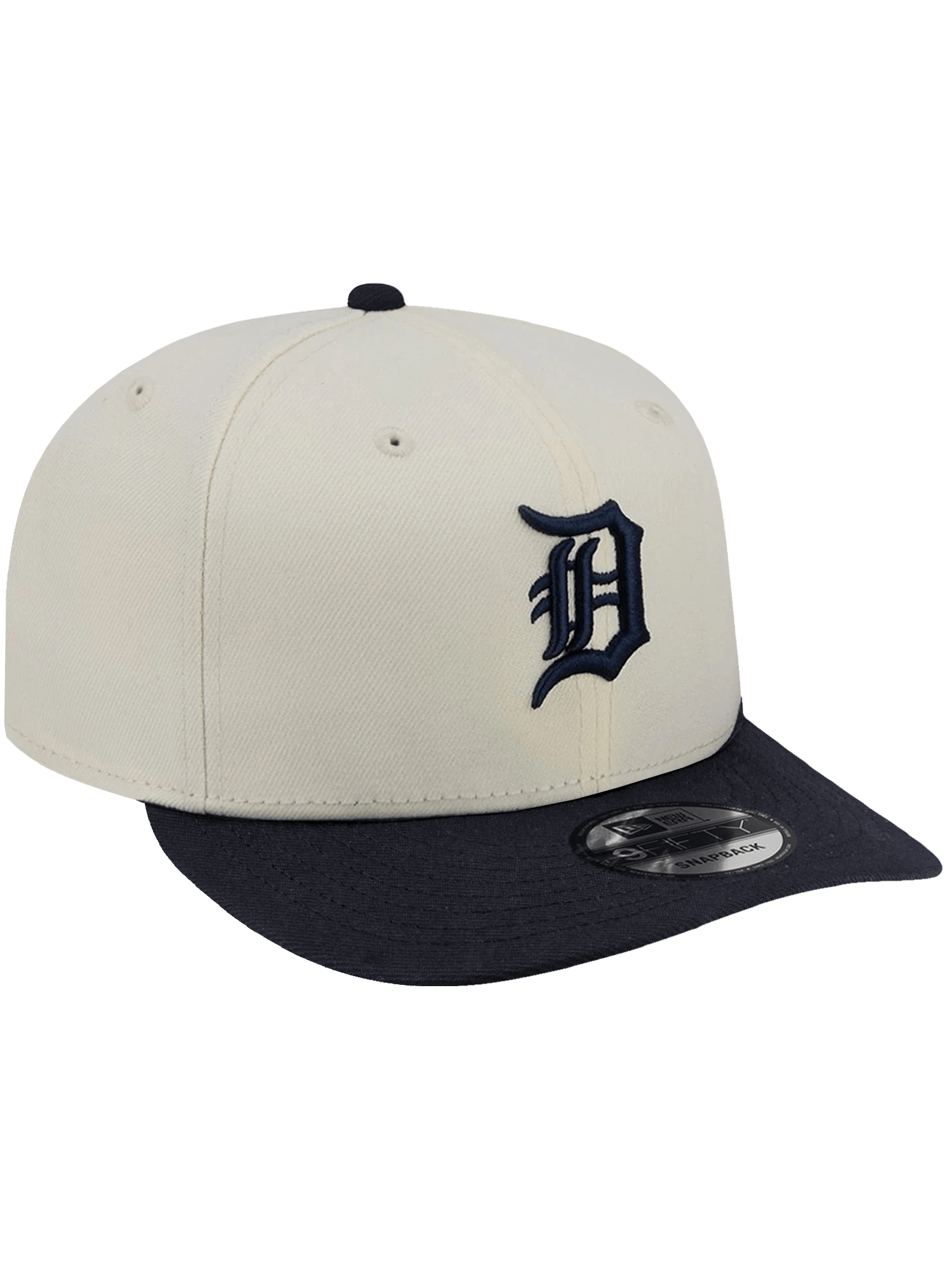 New Era Caps OSFA Detroit Tigers New Era MLB Team Chrome 9FIFTY Pre-Curved Snapback Hat