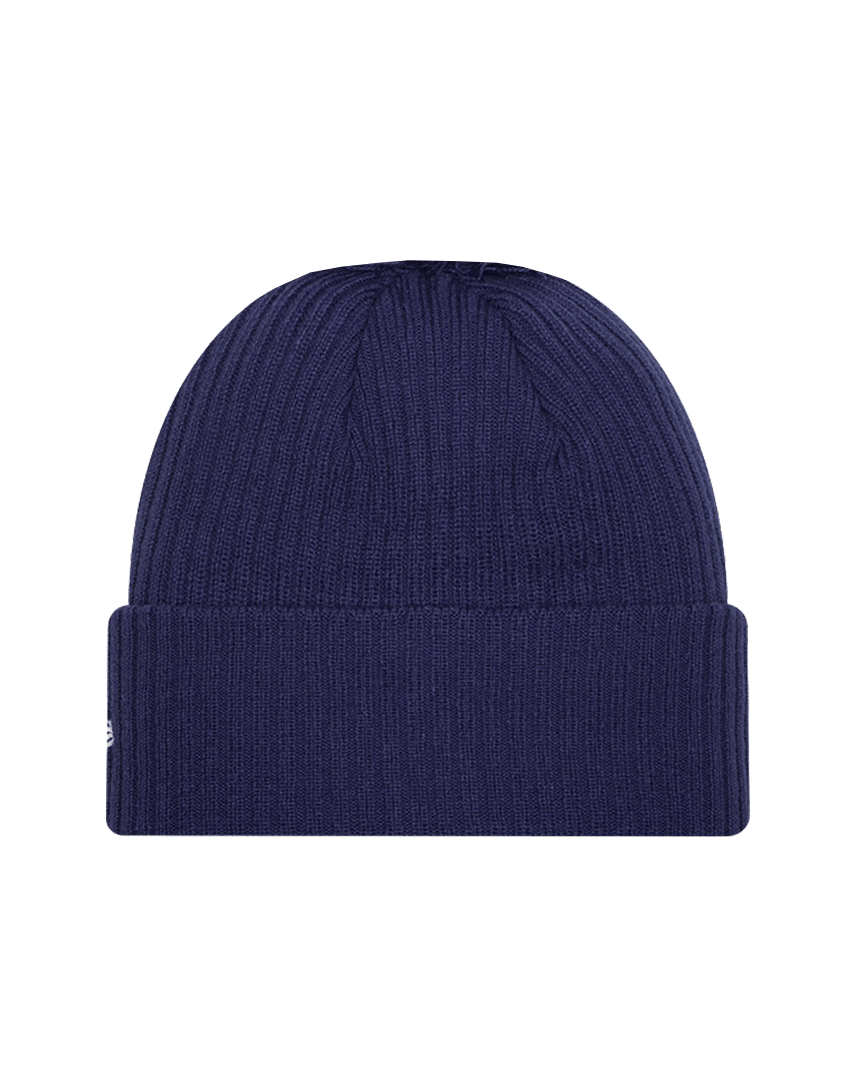 New Era Beanies OSFM Los Angeles Dodgers New Era MLB Team Ribbed Knit Pomless Beanie - Blue