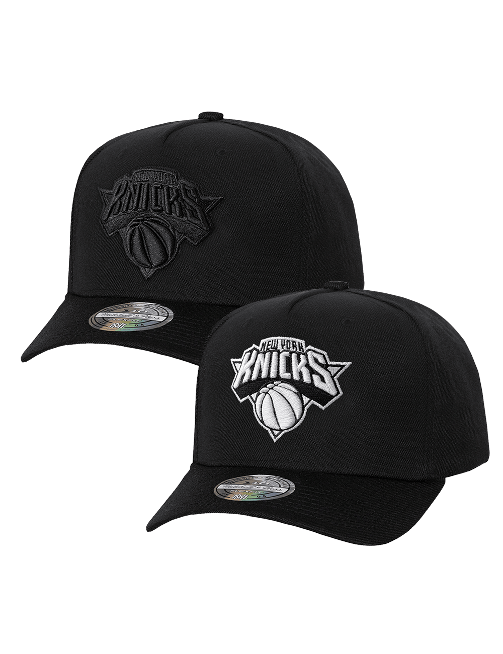 US Sports HQ Bundles New York Knicks Mitchell & Ness NBA 110 Snapback Bundle