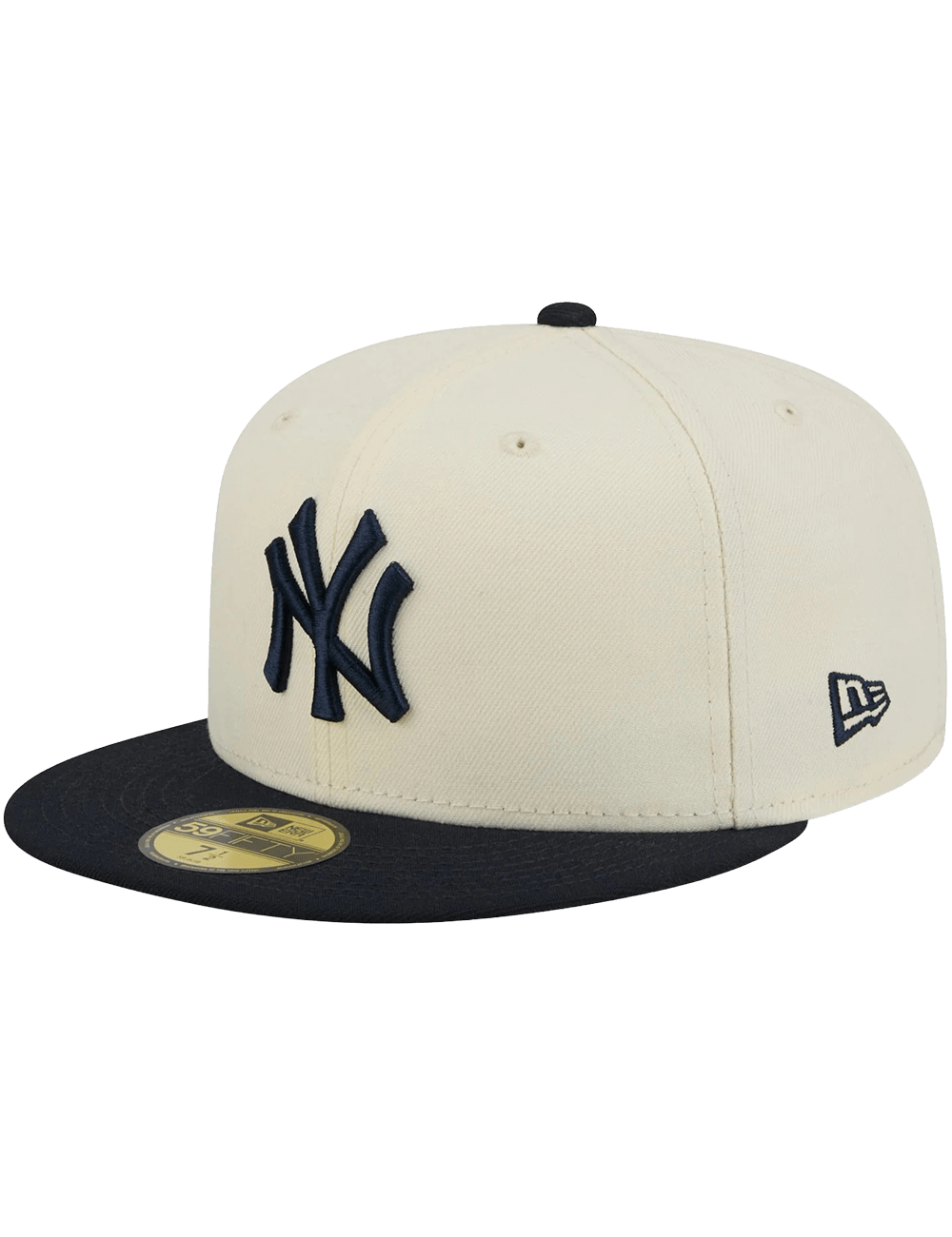 New Era Caps New York Yankees New Era MLB Team 2 Tone 59FIFTY Fitted Hat - Chrome