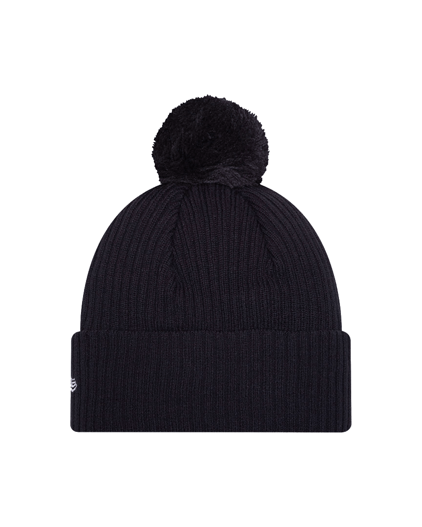 New Era Beanies OSFM New York Yankees New Era MLB Team Ribbed Knit Pom Beanie - Navy