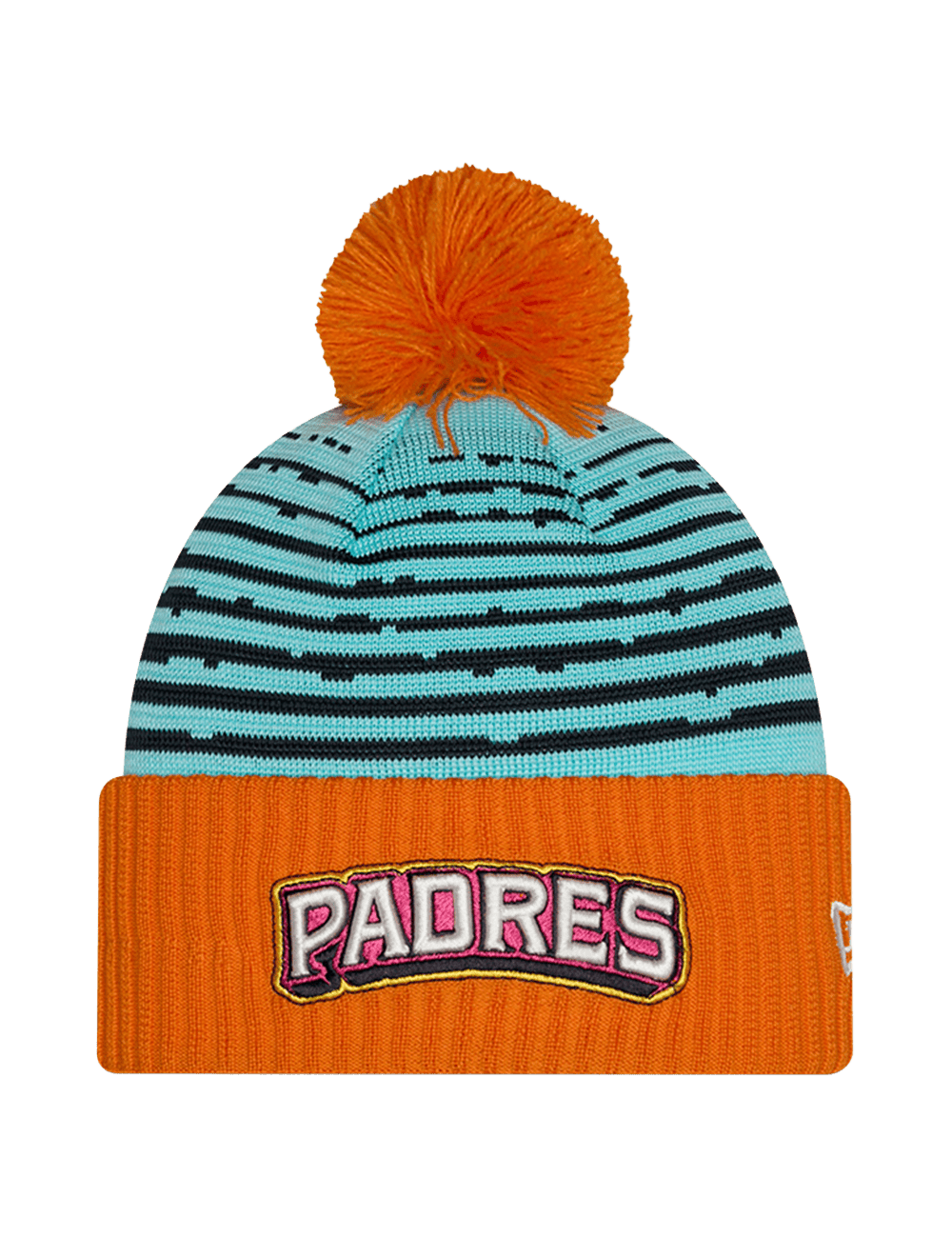 New Era Beanies OSFM San Diego Padres New Era MLB City Connect 26 Pom Knit Beanie