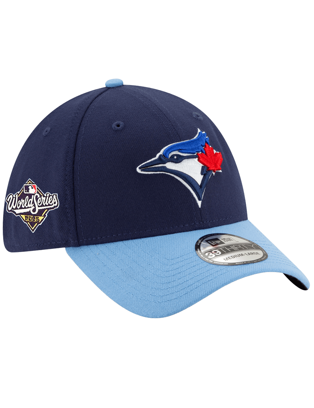 New Era Caps Toronto Blue Jays New Era MLB Alt WS 25 39THIRTY Stretch-Fit Hat - Navy