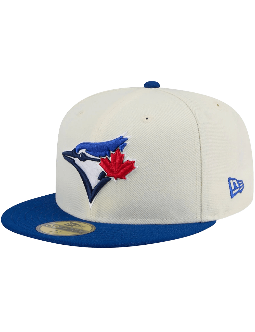 New Era Caps Toronto Blue Jays New Era MLB Team 2 Tone 59FIFTY Fitted Hat - Chrome