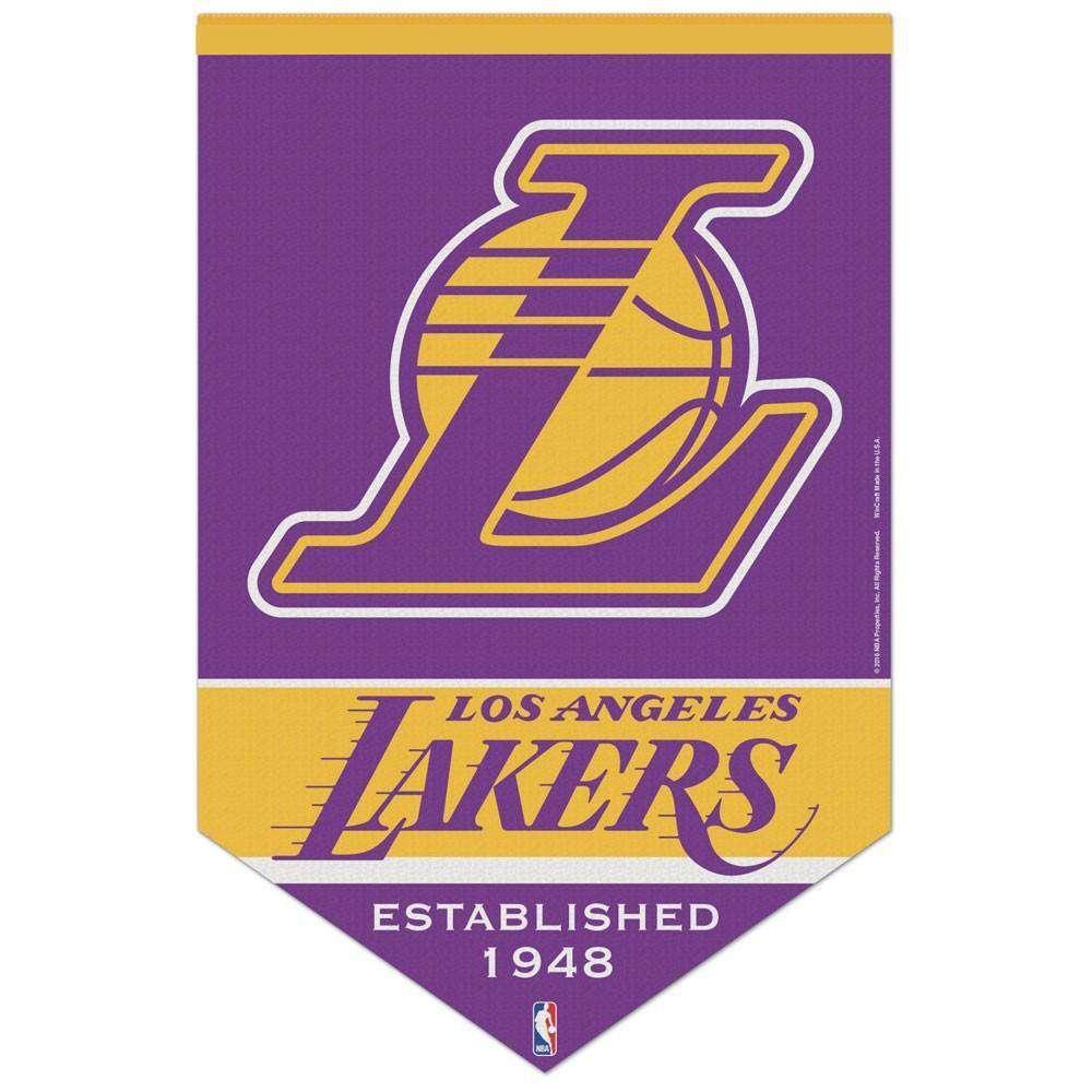 Los Angeles Lakers Wincraft NBA 17" X 26" Premium Felt Banner