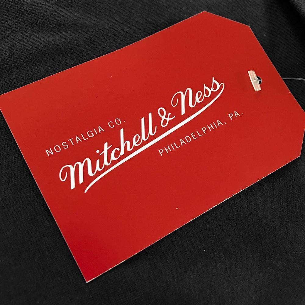 Chicago Bulls Mitchell & Ness NBA Full Circle Muscle T-Shirt - Black