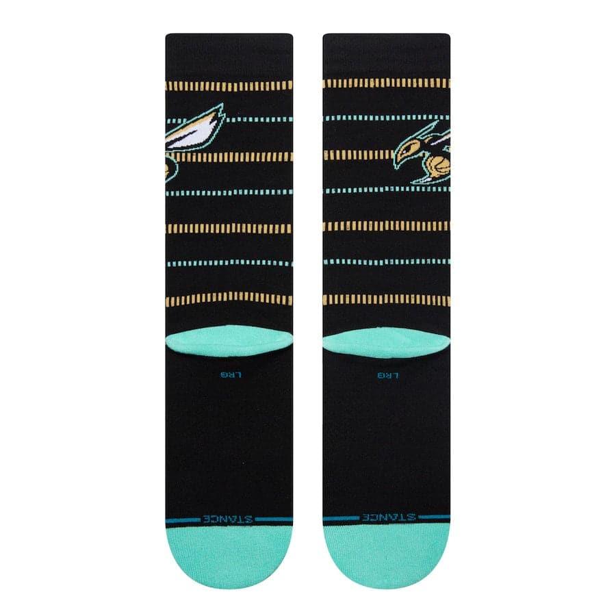 Charlotte Hornets Stance NBA 22-23 City Edition Crew Socks - Black