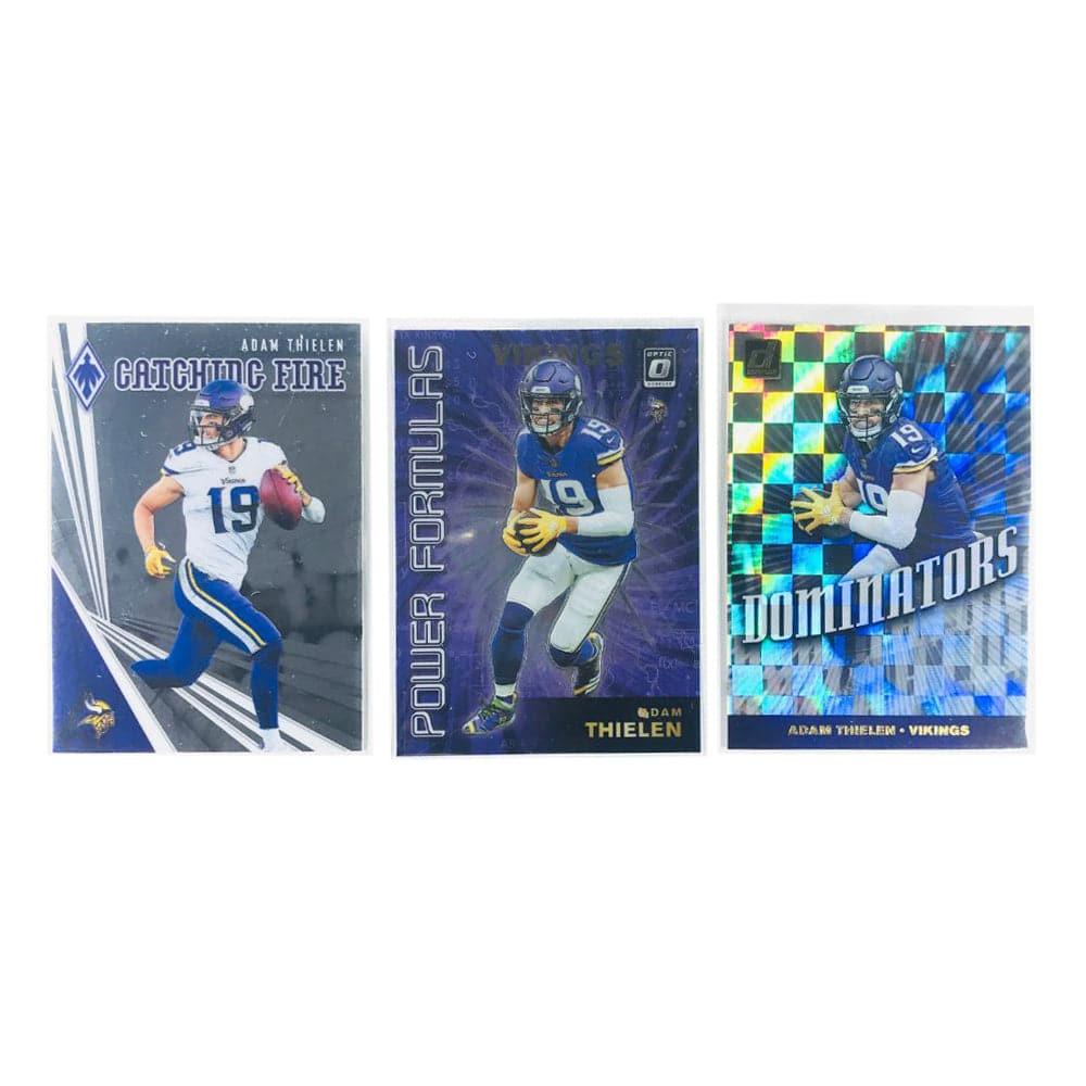 Adam Thielan Minnesota Vikings 2019 Panini NFL 3 Insert Card Set