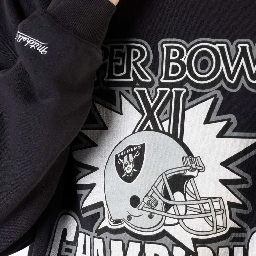 Las Vegas Raiders Mitchell & Ness NFL Champs Vintage Crew Jumper - Vintage Black
