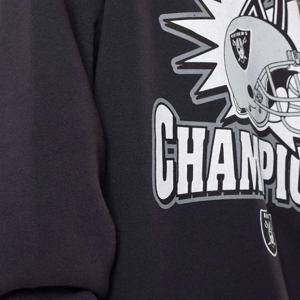 Las Vegas Raiders Mitchell & Ness NFL Champs Vintage Crew Jumper - Vintage Black