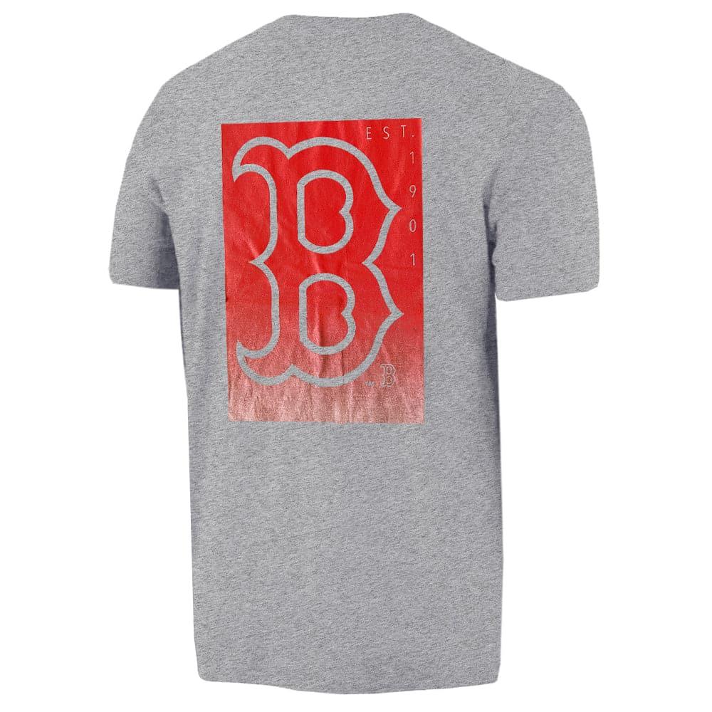 Boston Red Sox Majestic MLB Pattison T-Shirt - Grey Marle