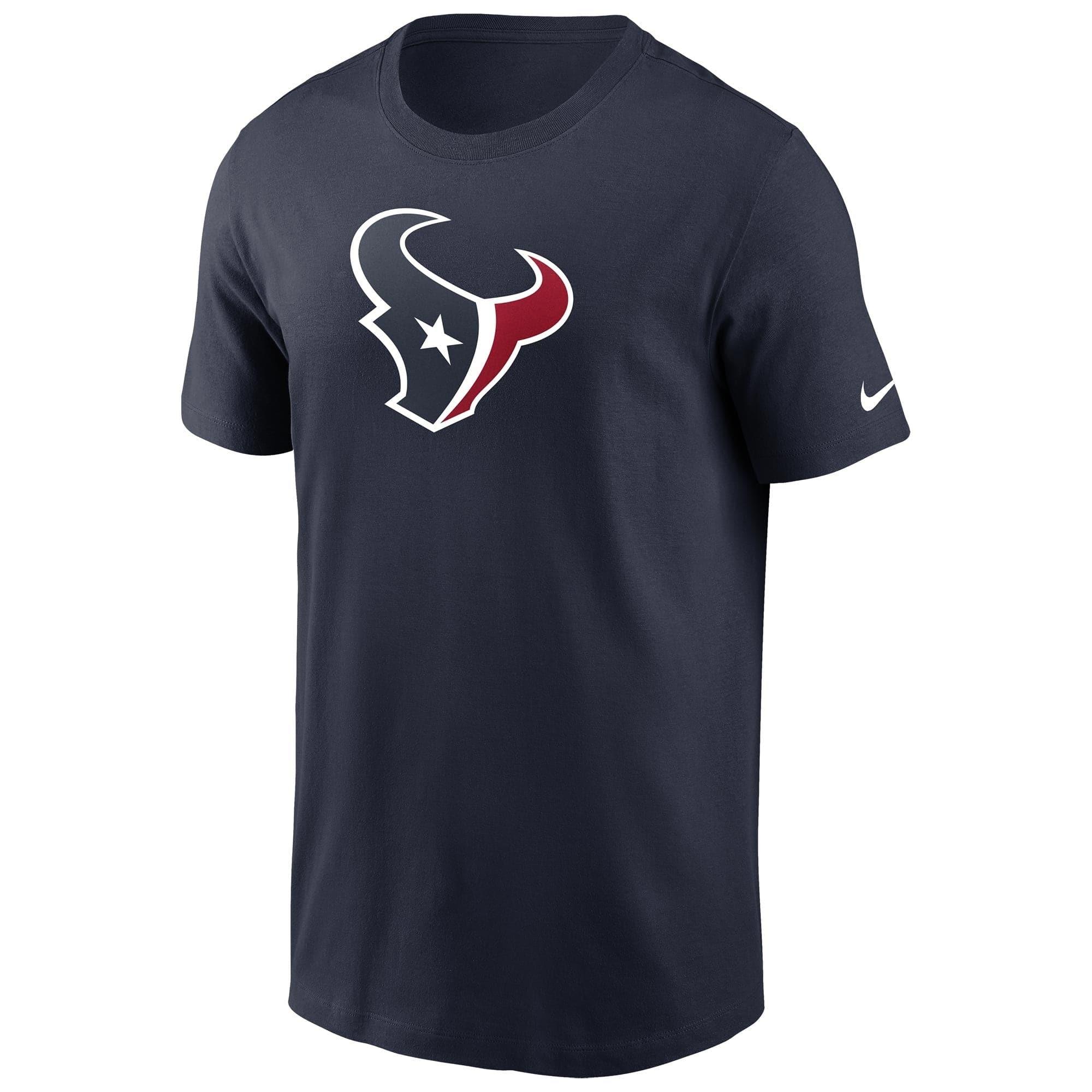 Houston Texans Nike NFL Logo Essential T-Shirt - Marine
