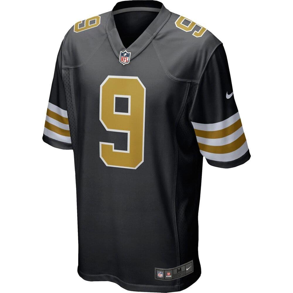 Drew Brees New Orleans Saints Nike NFL Alternate Game Jersey Black US Sports HQ