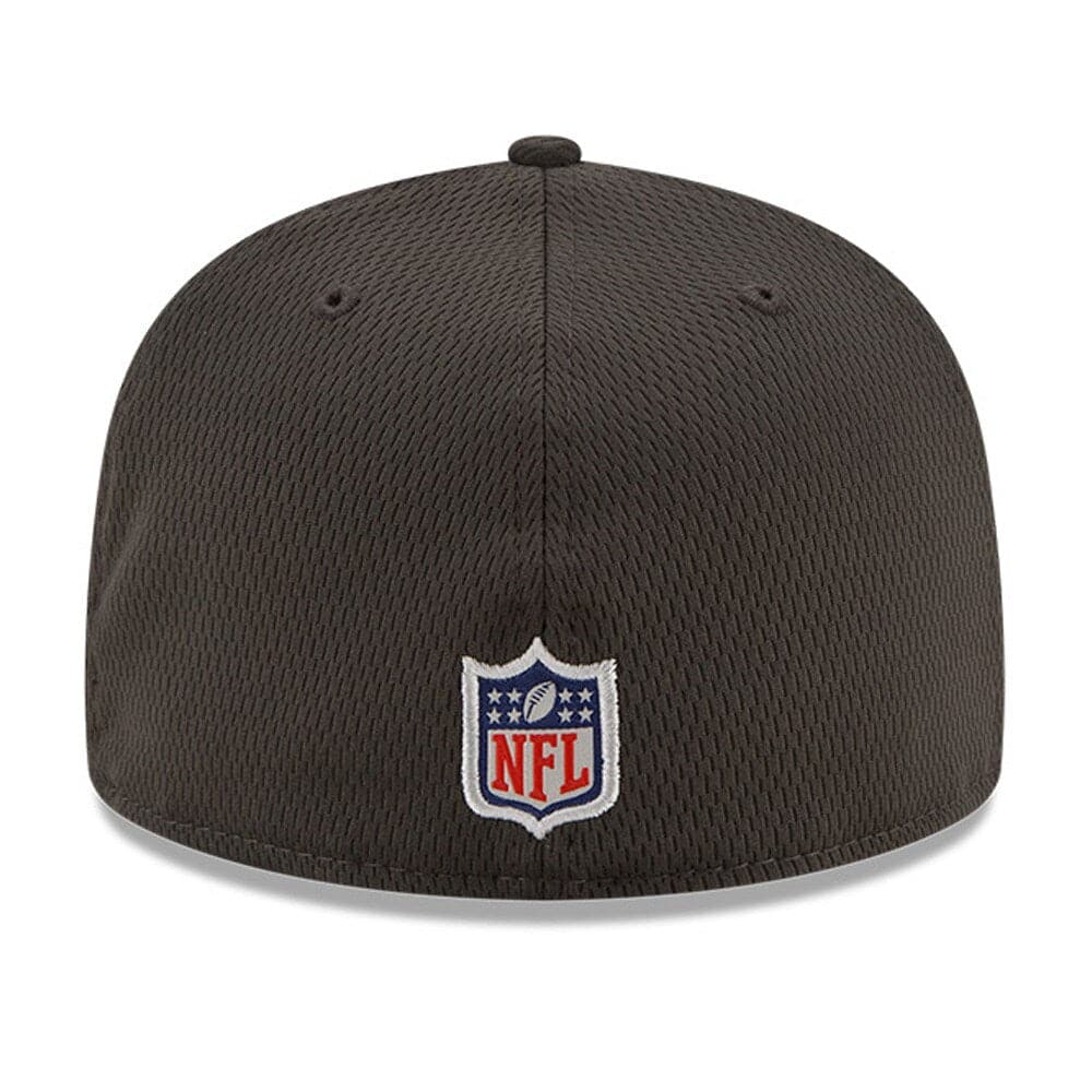 Tampa Bay Buccaneers New Era NFL 2021 Sideline Road 59FIFTY Fitted Hat - Black