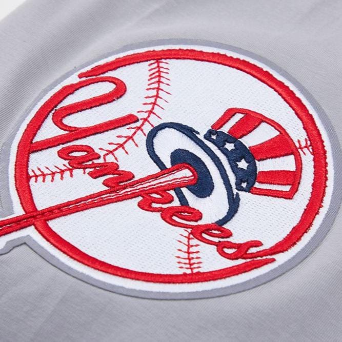 New York Yankees Pro Standard MLB Classic Chenille T-Shirt - Grey