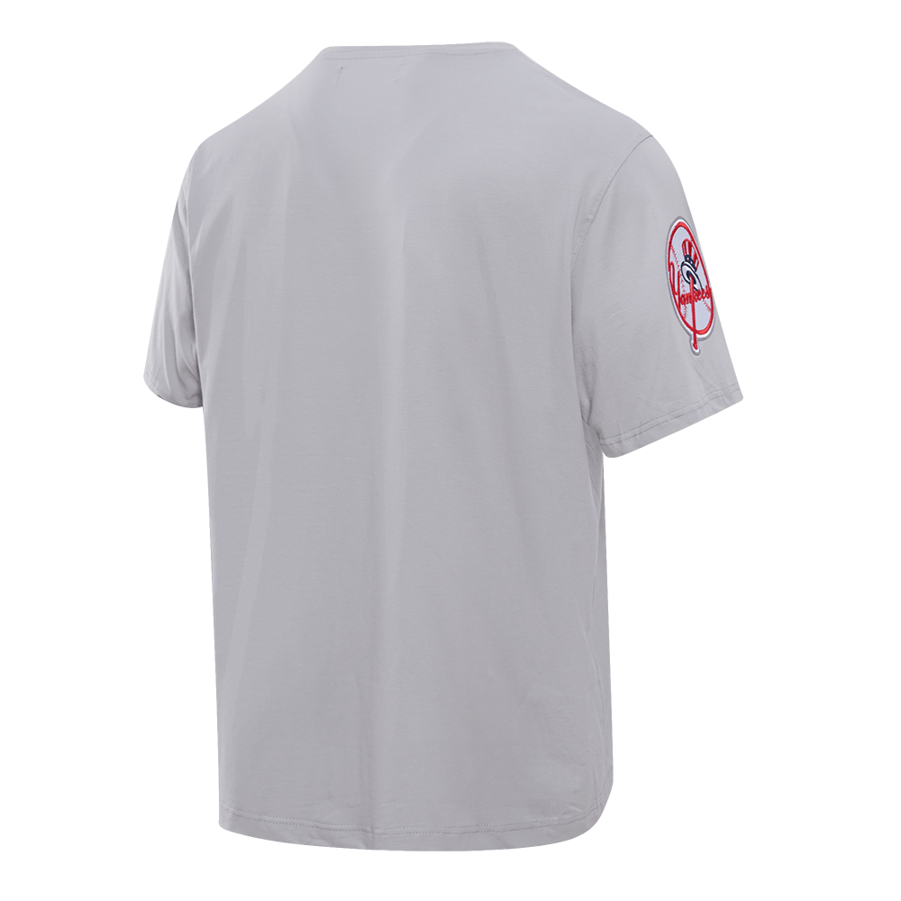 New York Yankees Pro Standard MLB Classic Chenille T-Shirt - Grey