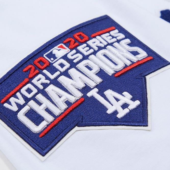 Los Angeles Dodgers Pro Standard MLB Classic Chenille T-Shirt - White