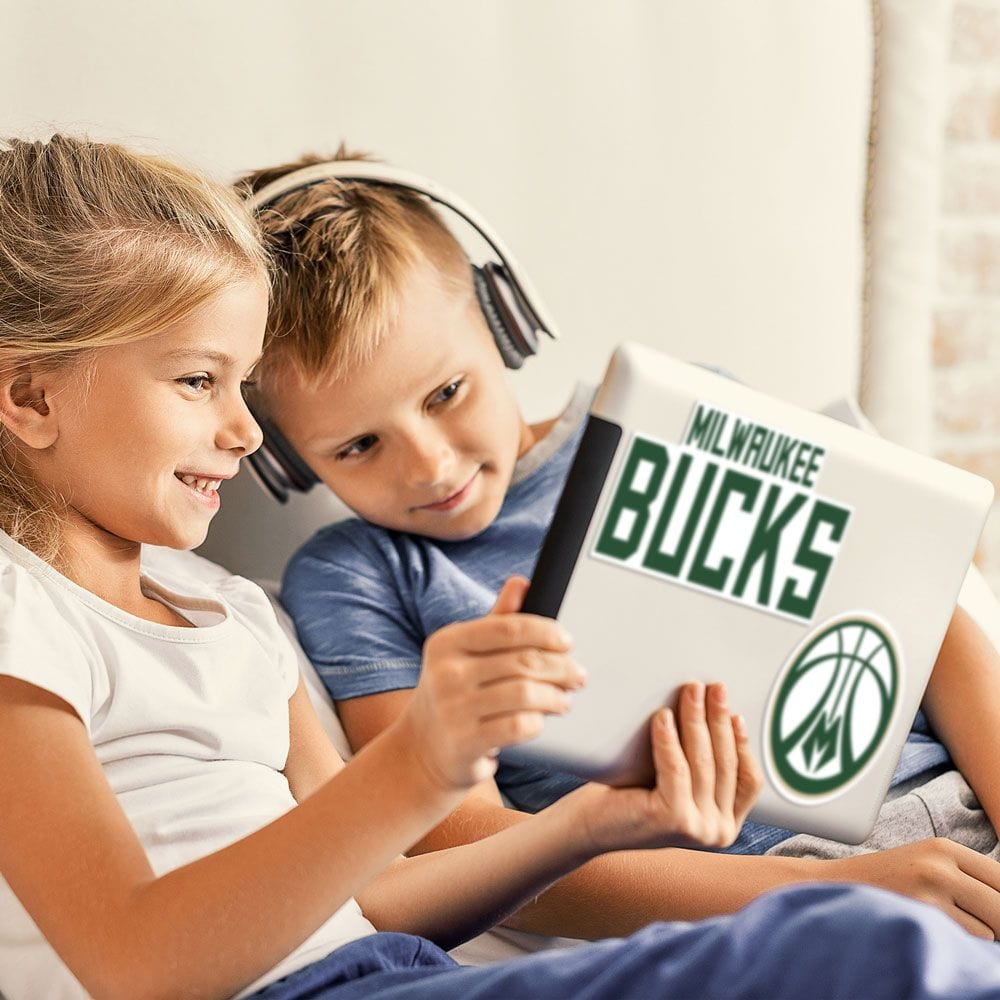 Milwaukee Bucks Wincraft NBA Multi Use Decal 3 Pack Set