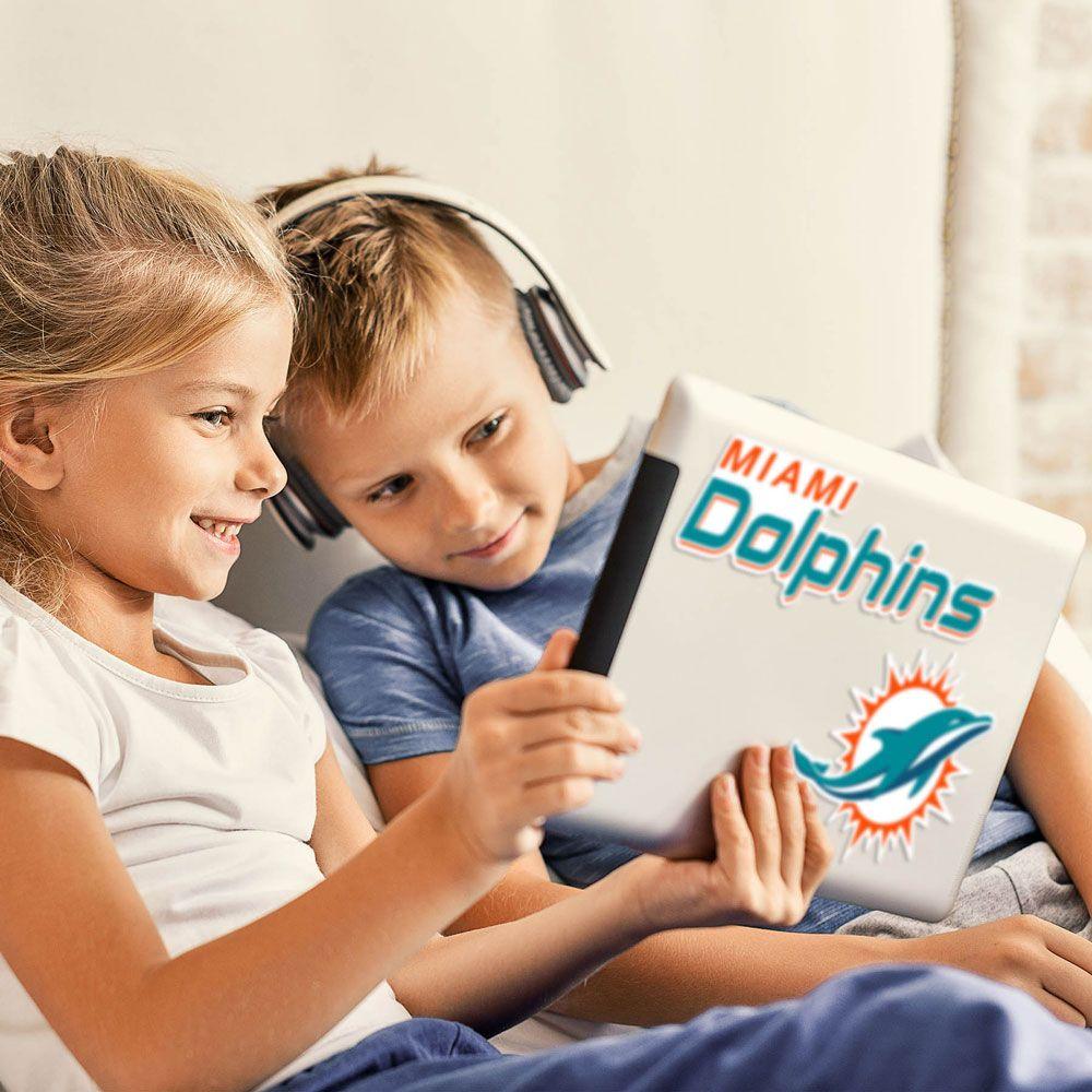 Miami Dolphins Wincraft NFL Multi Use Decal 3 Pack Set