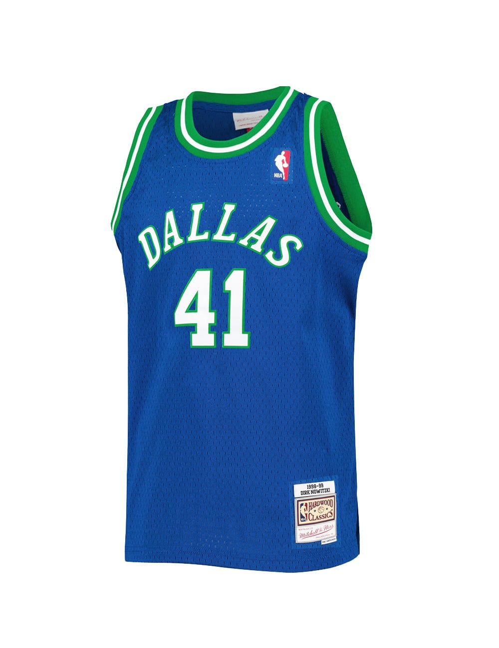 Dirk Nowitzki Dallas Mavericks Mitchell & Ness NBA 98-99 Swingman Jersey - Blue