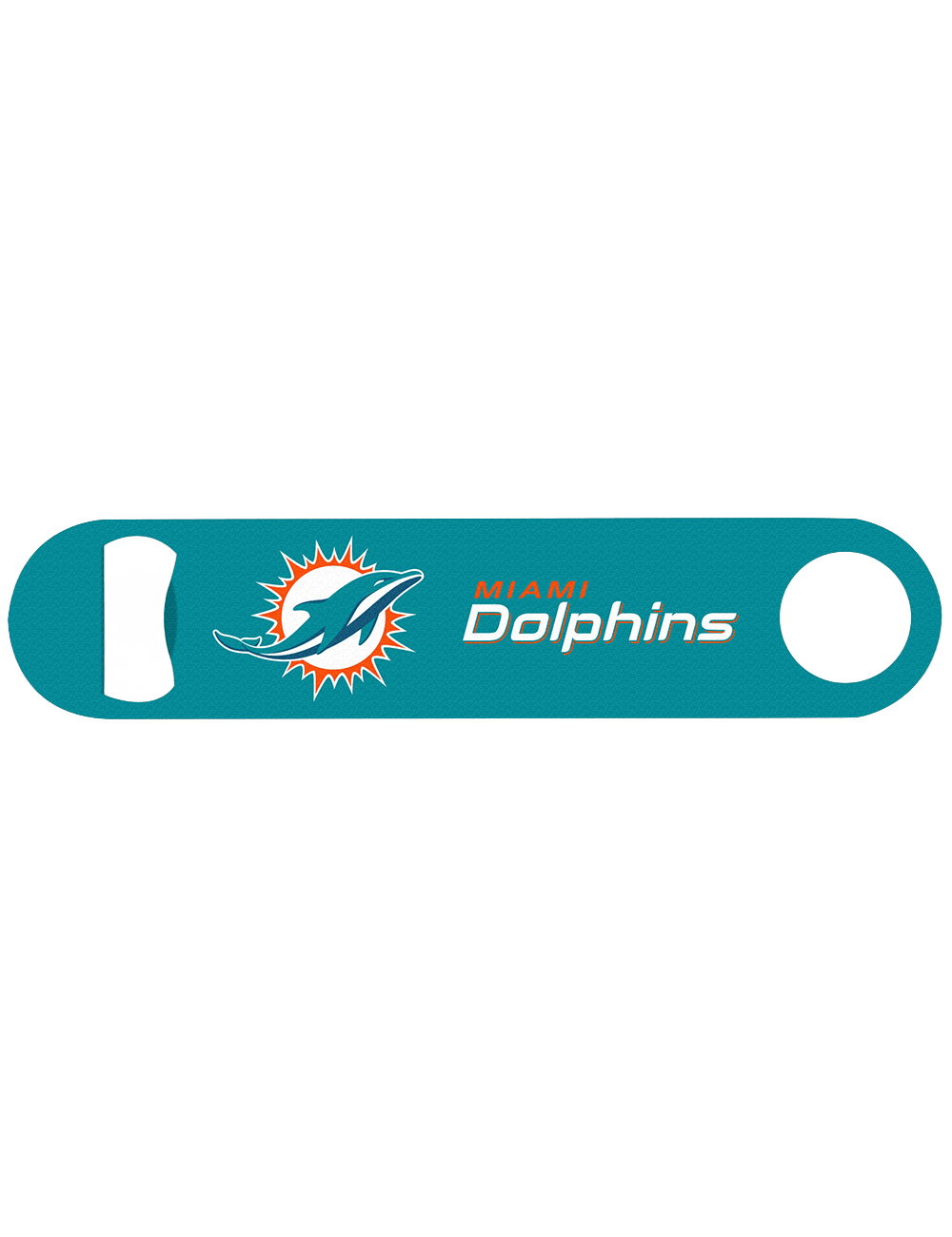 Miami Dolphins Wincraft NFL Double Sided Metal Bottle Opener