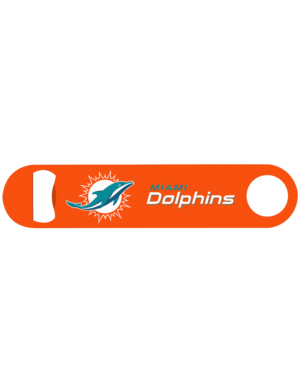 Miami Dolphins Wincraft NFL Double Sided Metal Bottle Opener