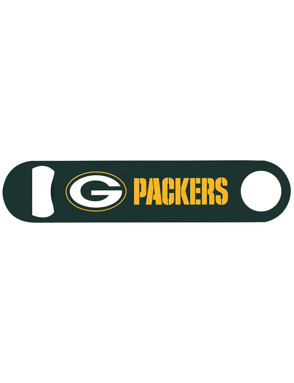 Green Bay Packers Wincraft NFL Double Sided Metal Bottle Opener