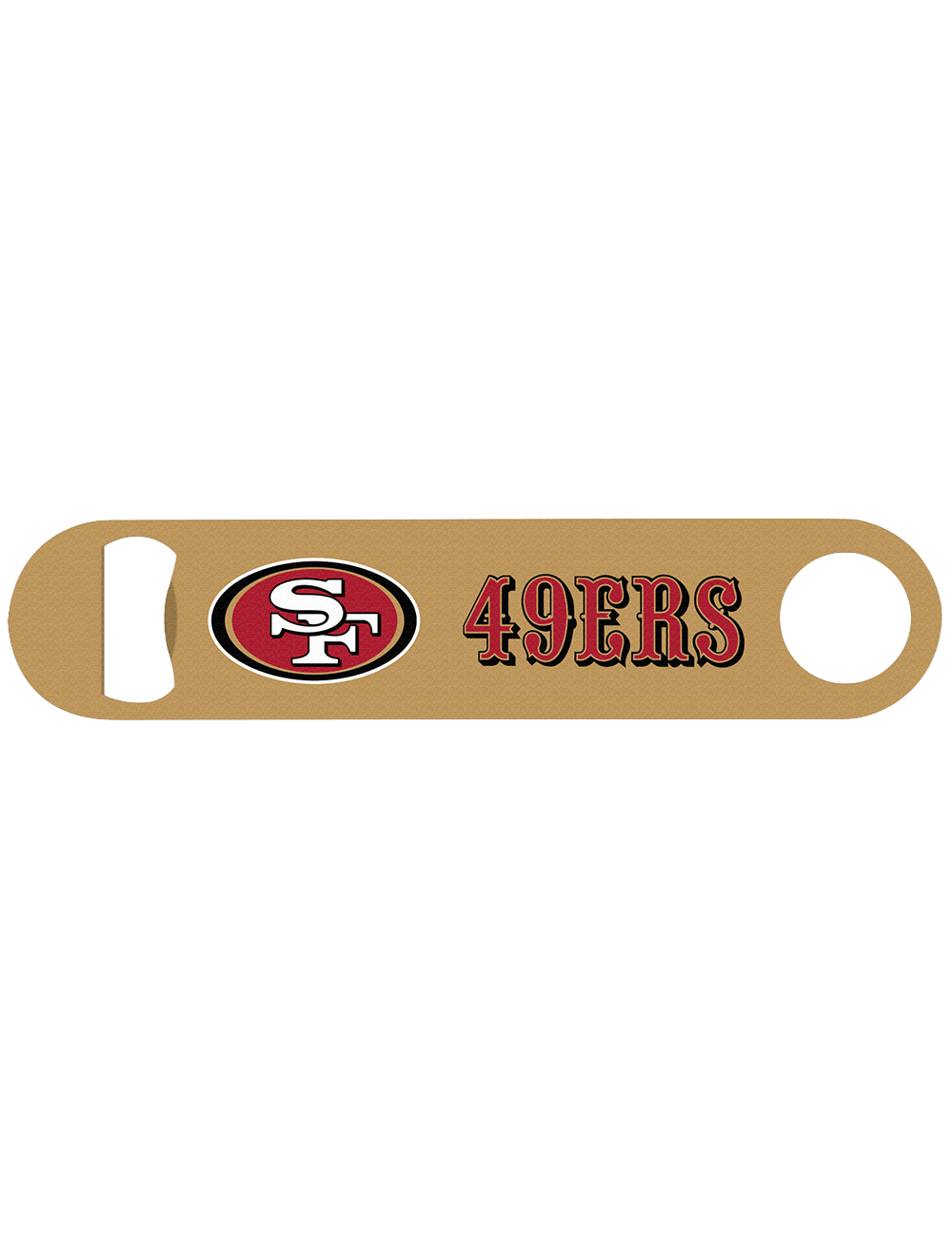 San Francisco 49ers Wincraft NFL Double Sided Metal Bottle Opener