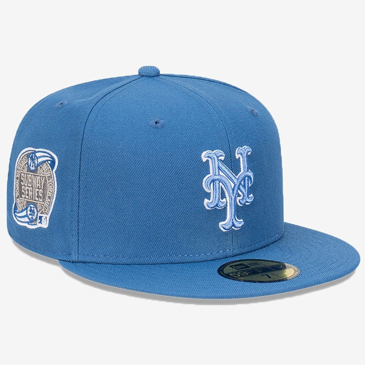 New York Mets New Era MLB Subway Series 59FIFTY Fitted Hat - Blue