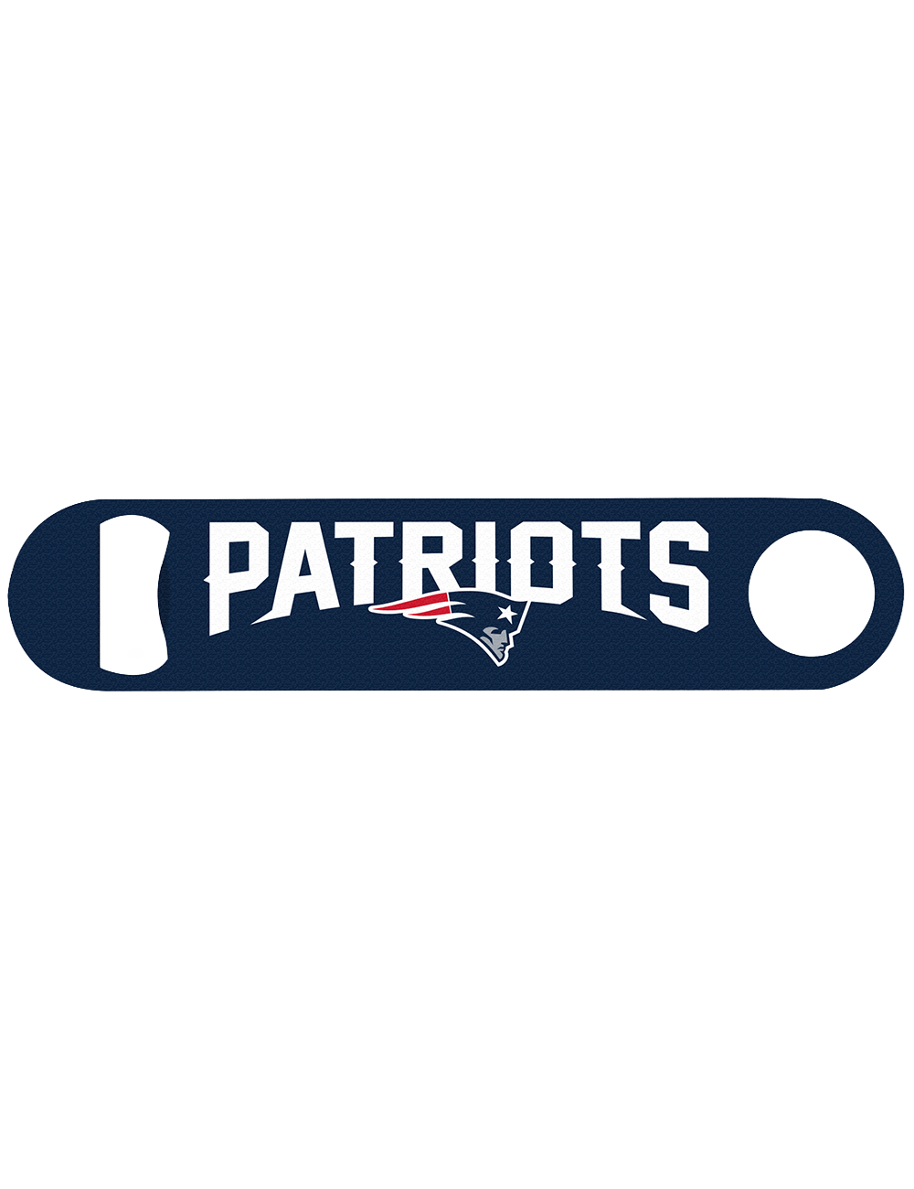 New England Patriots Wincraft NFL Double Sided Metal Bottle Opener