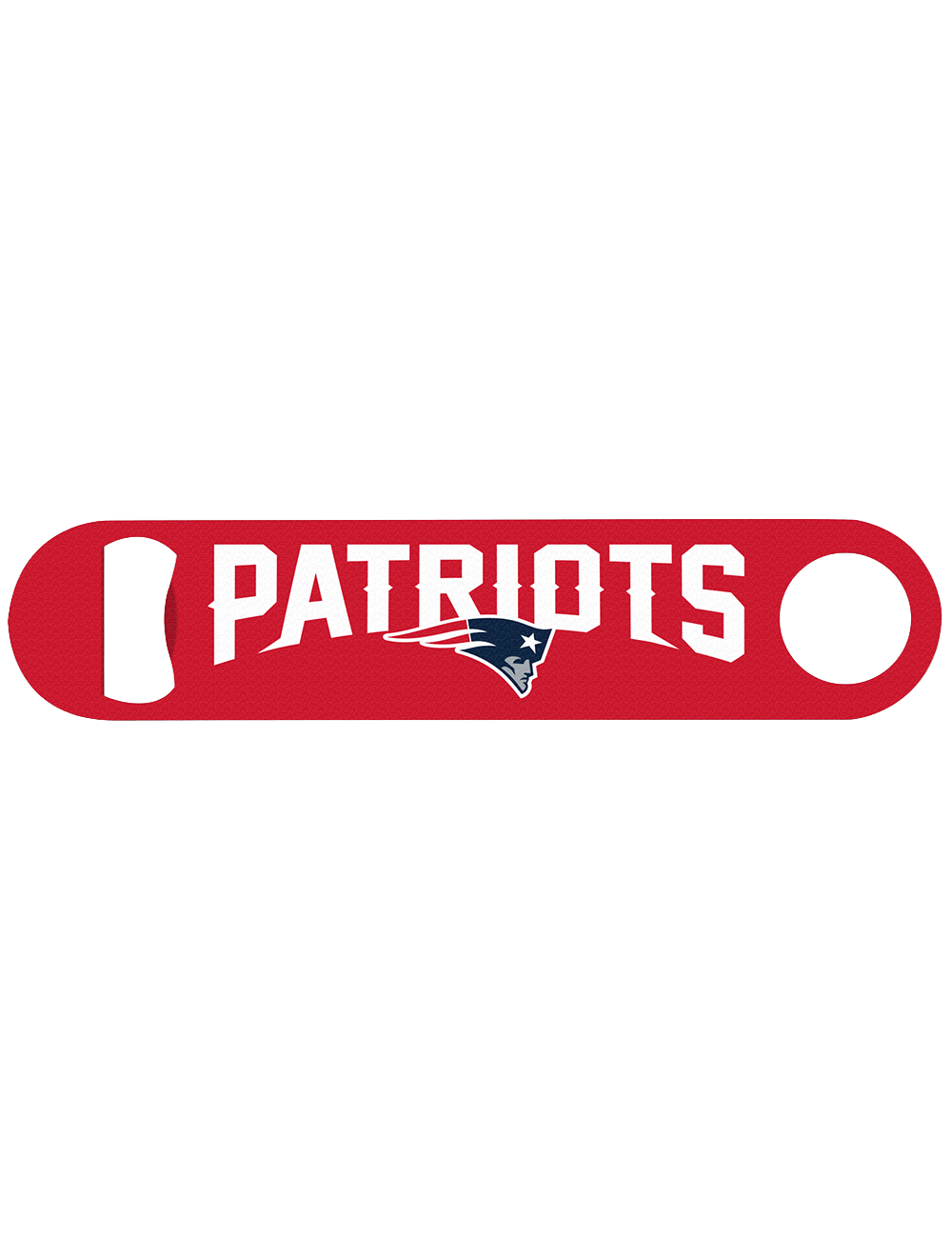 New England Patriots Wincraft NFL Double Sided Metal Bottle Opener