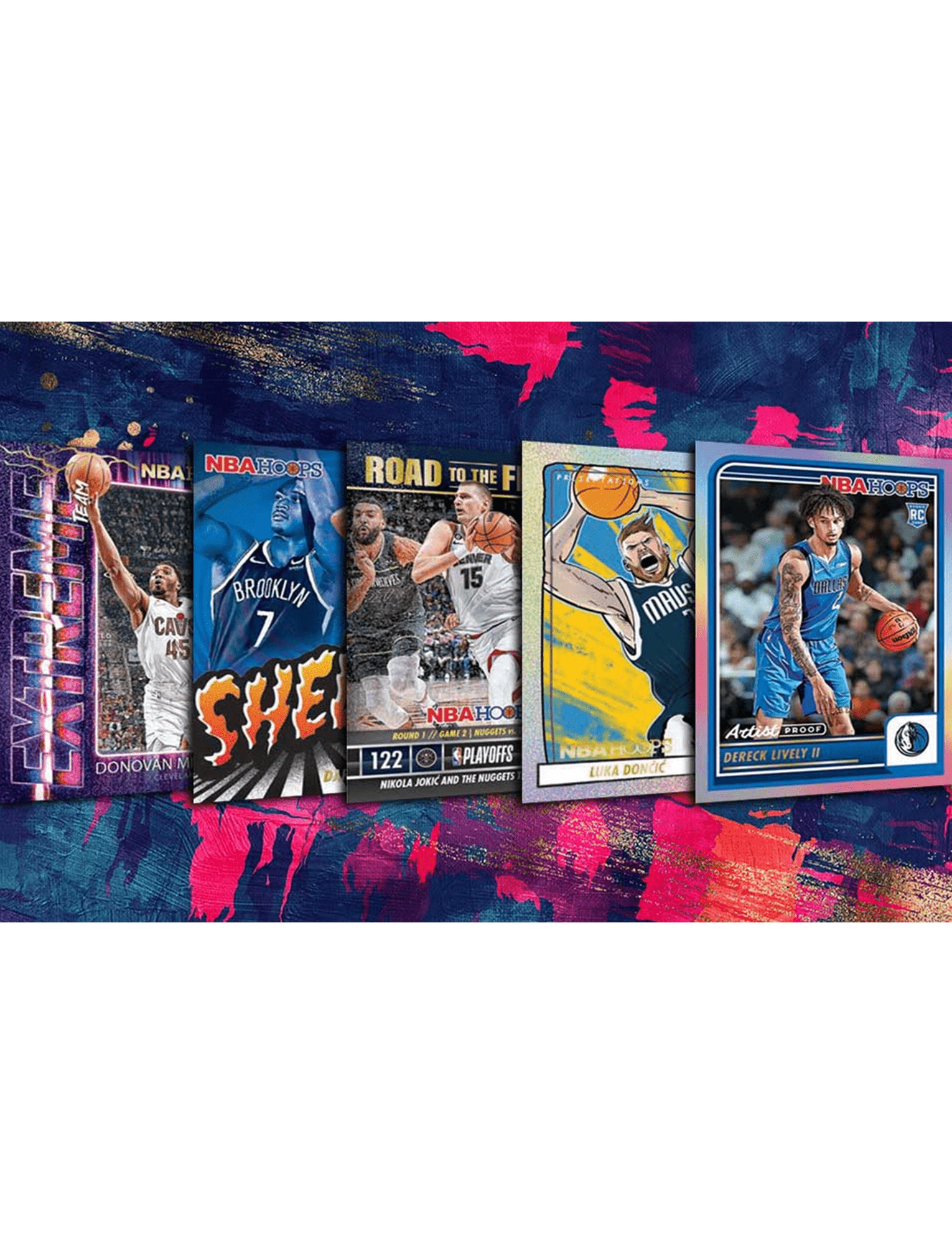 Panini Cards 2024-25 NBA Panini Hoops Basketball Trading Card Retail Pack