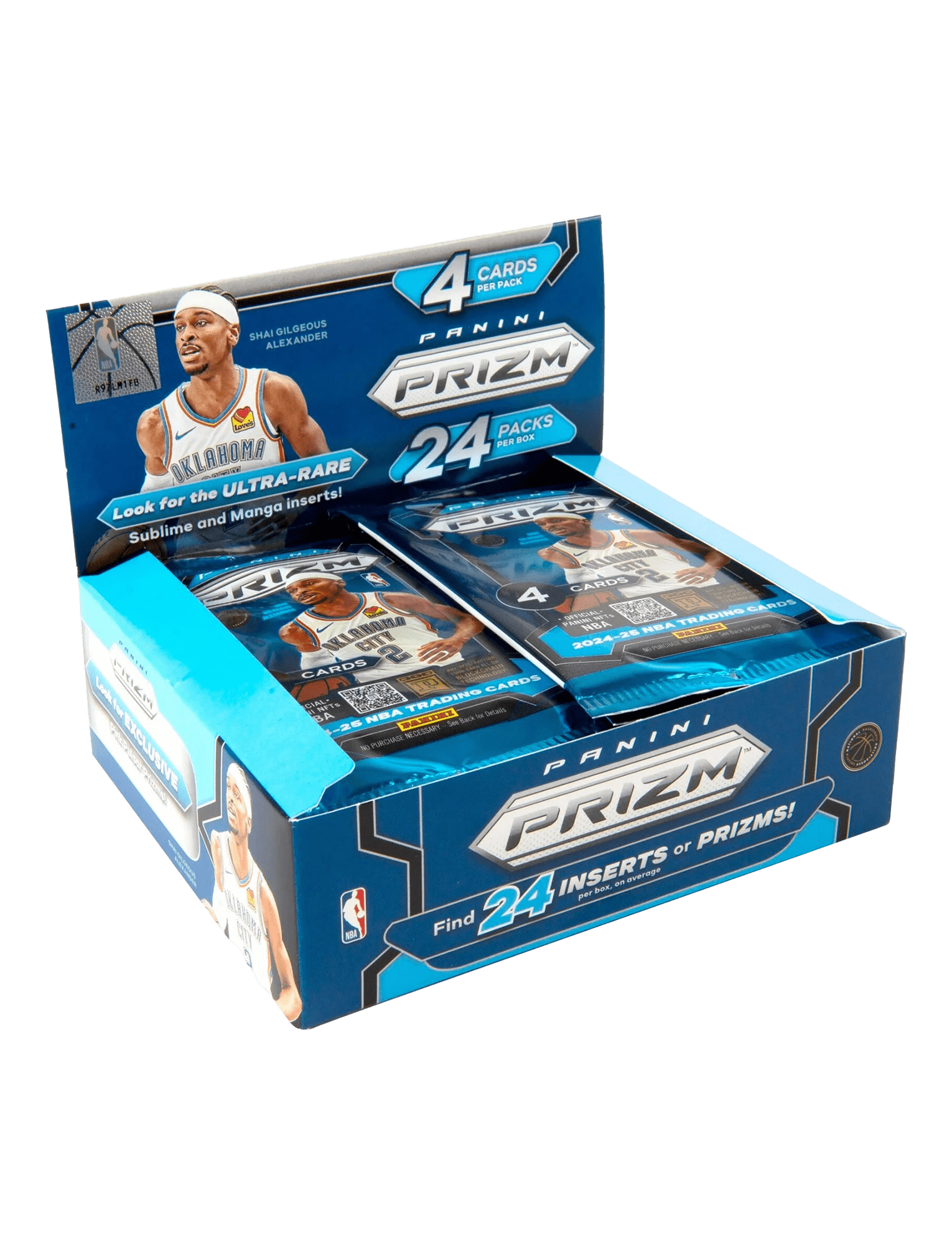 Panini Cards 2024-25 NBA Panini Prizm Basketball Trading Card Retail Pack