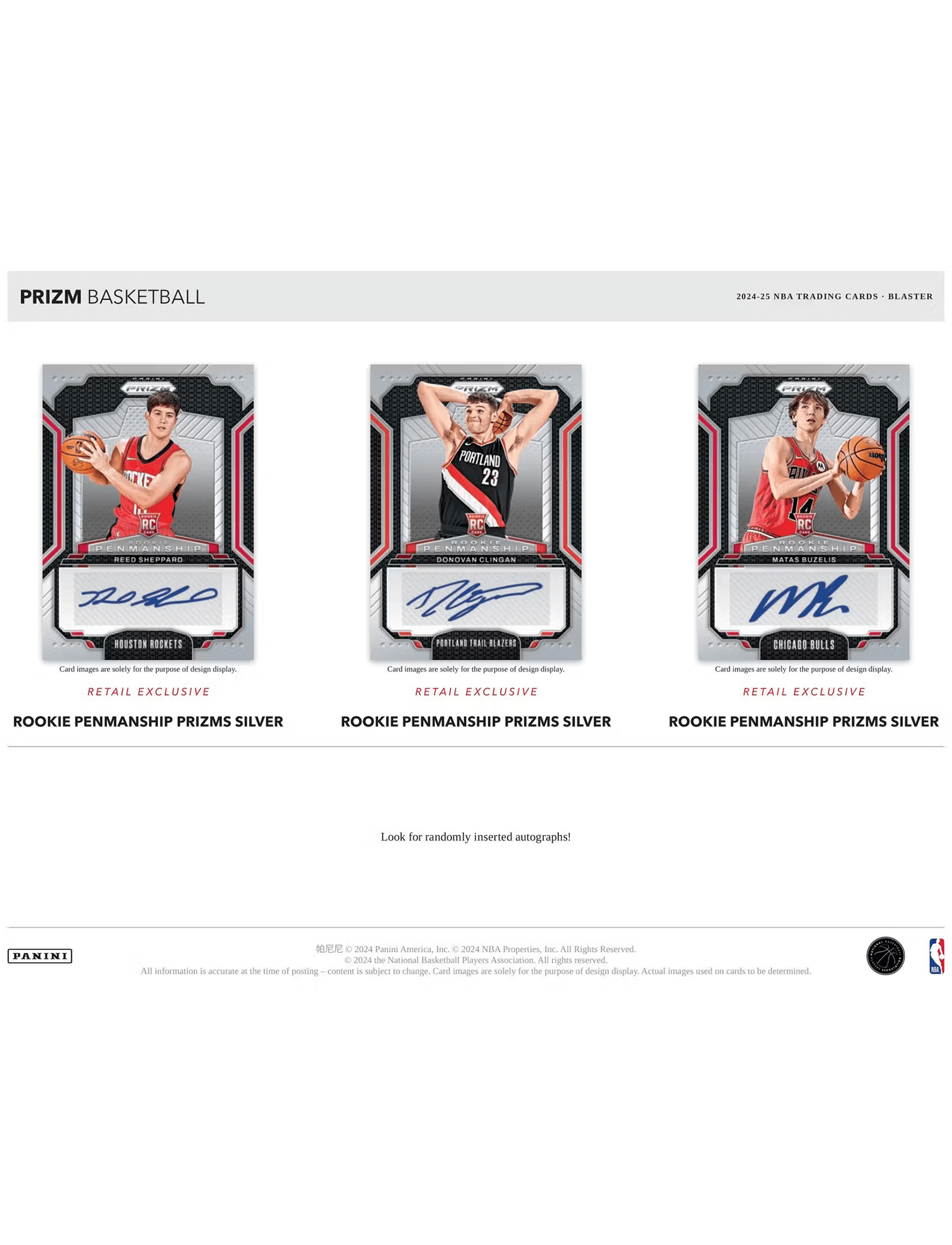Panini Cards 2024-25 NBA Panini Prizm Basketball Trading Card Value Pack