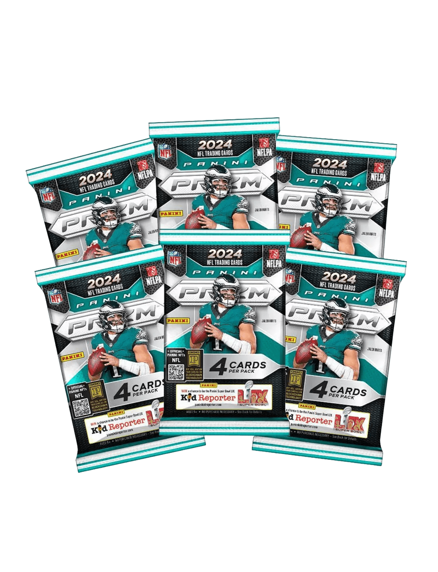 Panini Cards 2024 Panini NFL Prizm Football Trading Card Blaster Box