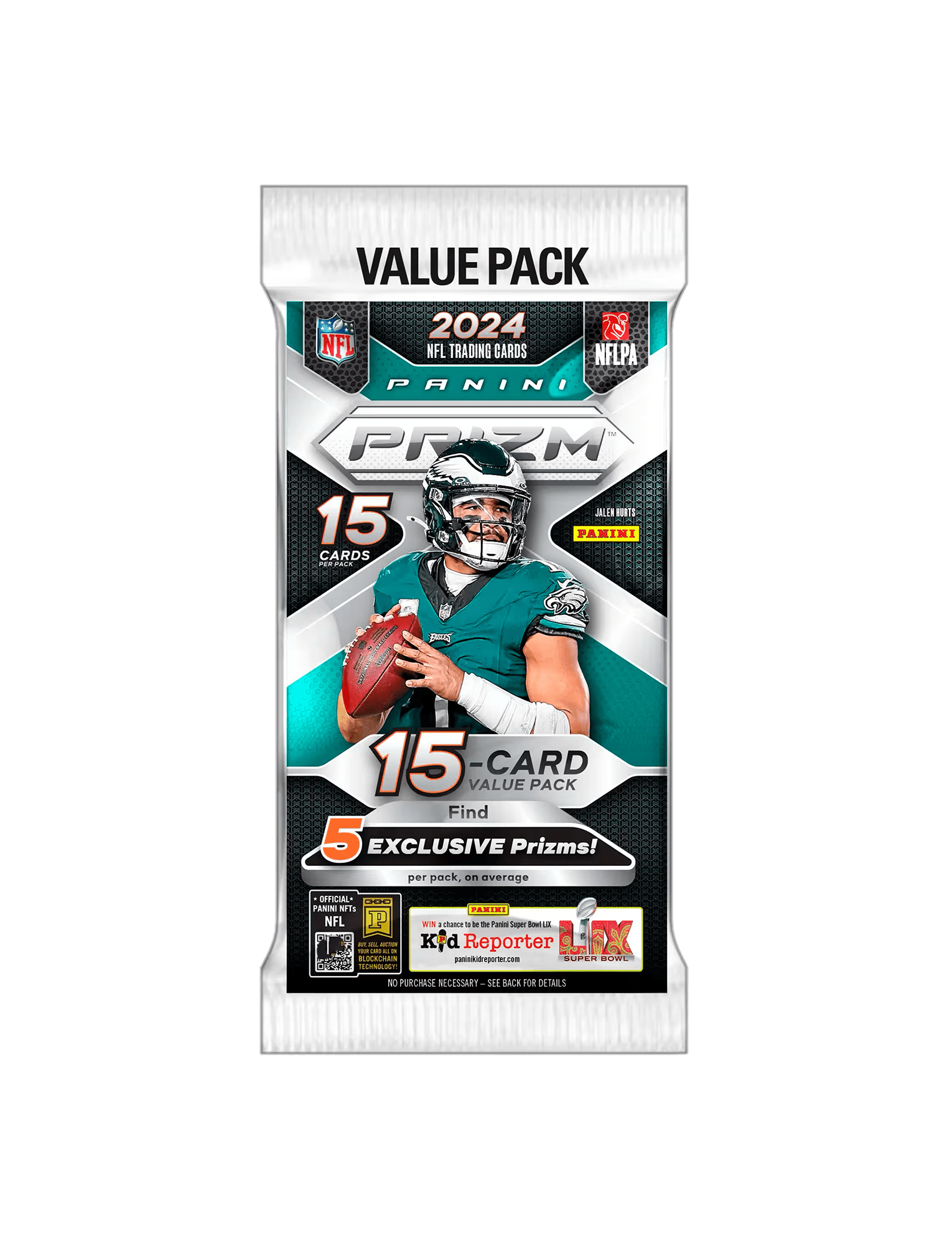 Panini Cards 2024 Panini NFL Prizm Football Trading Card Value Fat Pack